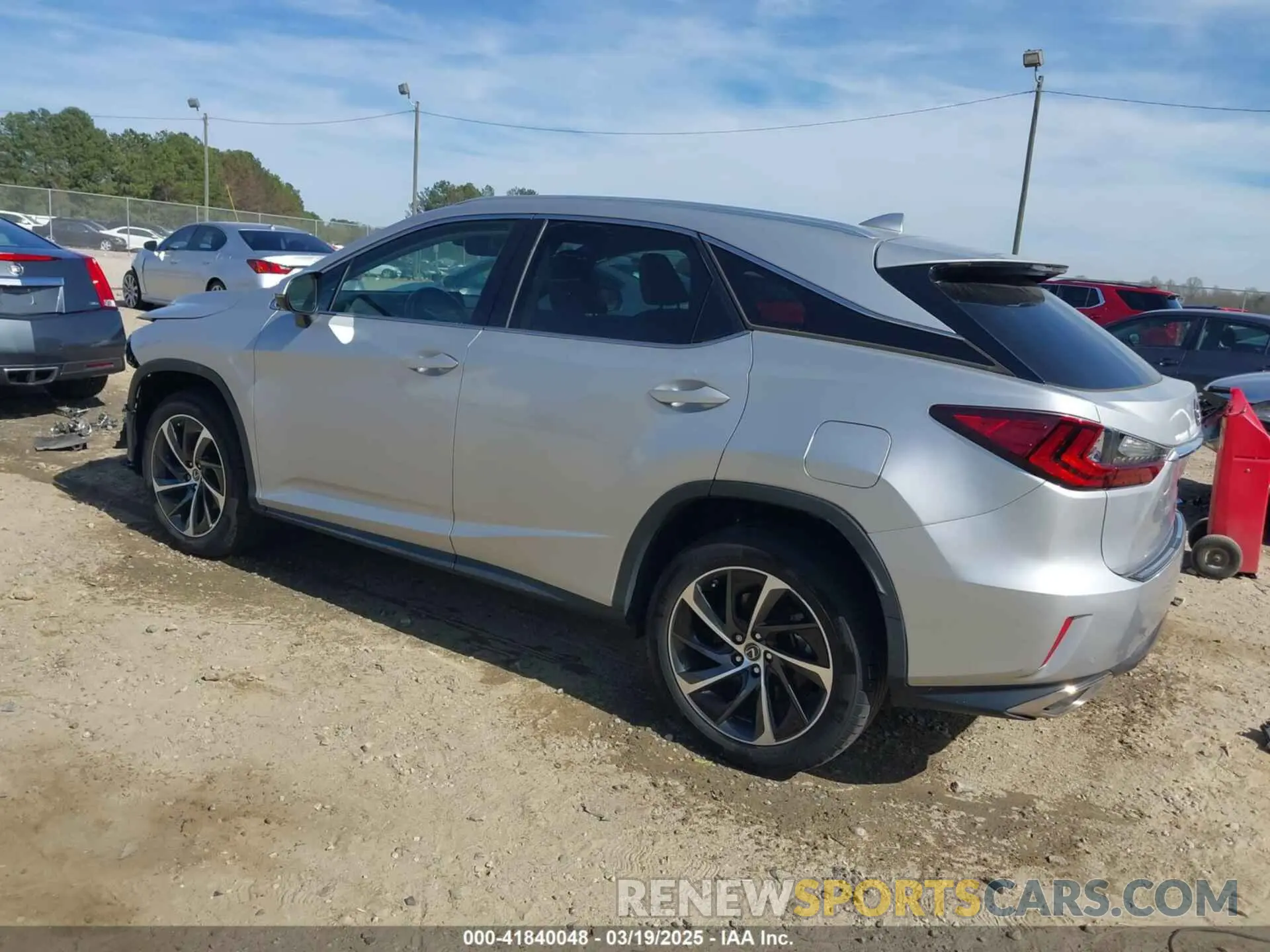 3 Photograph of a damaged car 2T2ZZMCA9KC140948 LEXUS RX 350 2019