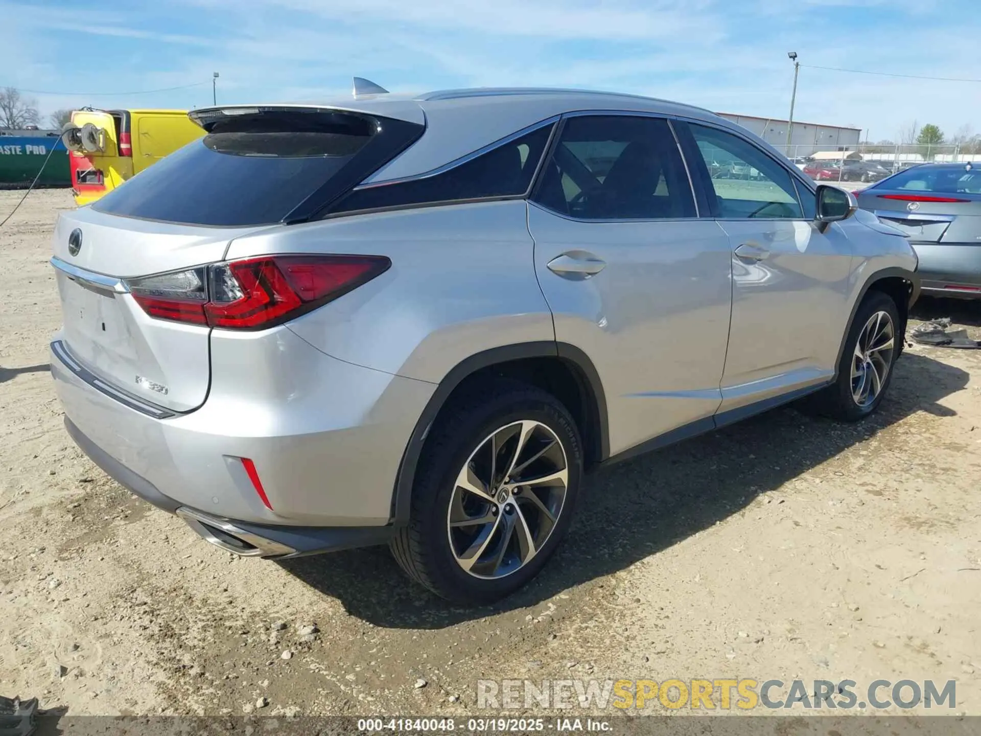 4 Photograph of a damaged car 2T2ZZMCA9KC140948 LEXUS RX 350 2019