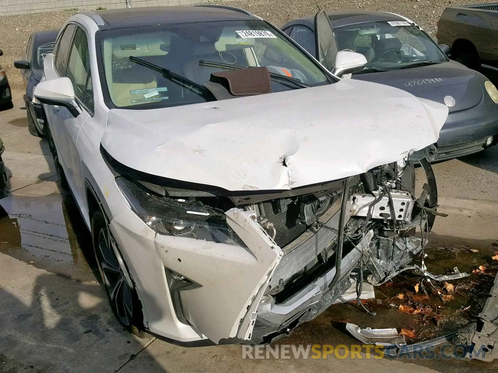 1 Photograph of a damaged car 2T2ZZMCAXKC119655 LEXUS RX 350 2019