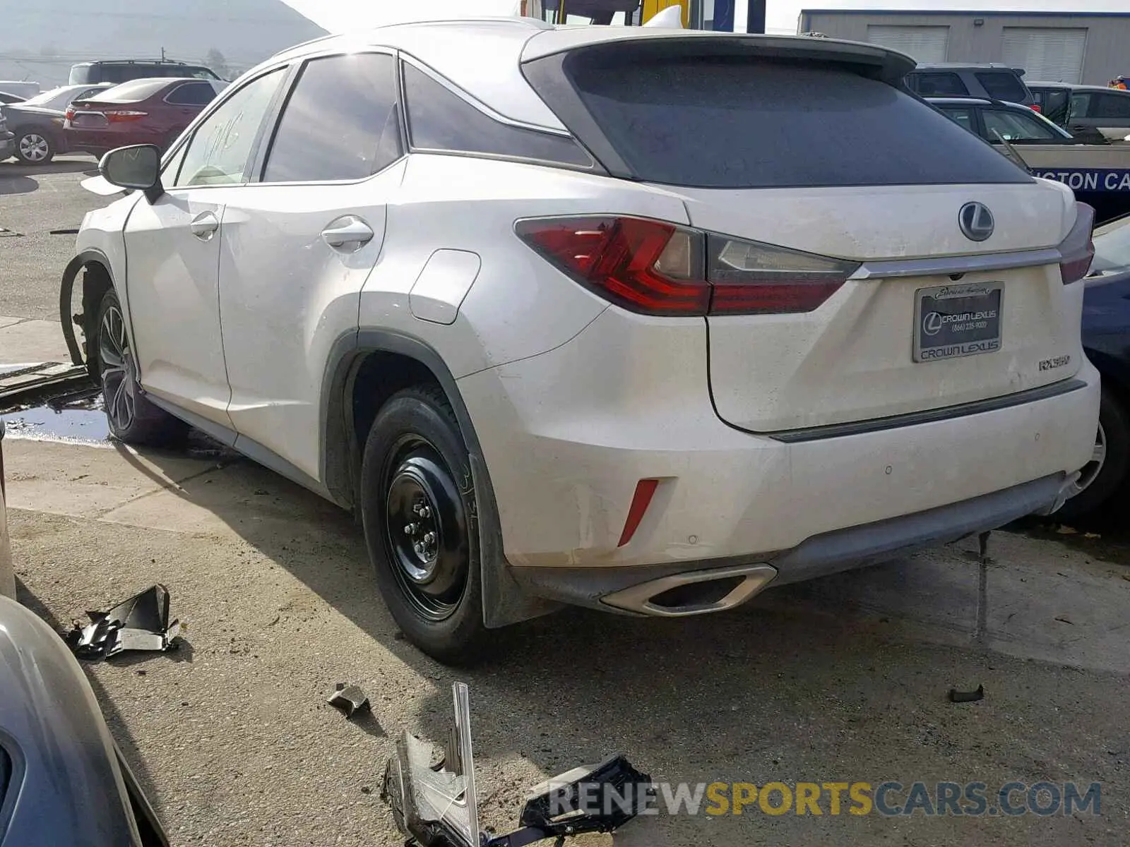 3 Photograph of a damaged car 2T2ZZMCAXKC119655 LEXUS RX 350 2019
