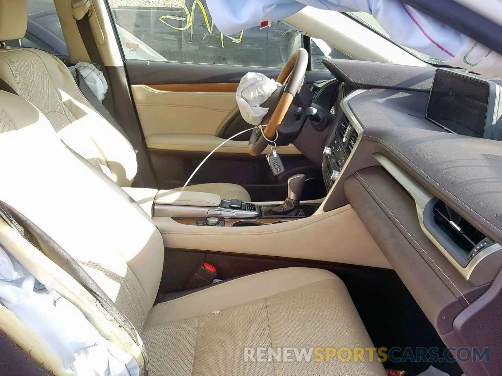 5 Photograph of a damaged car 2T2ZZMCAXKC119655 LEXUS RX 350 2019