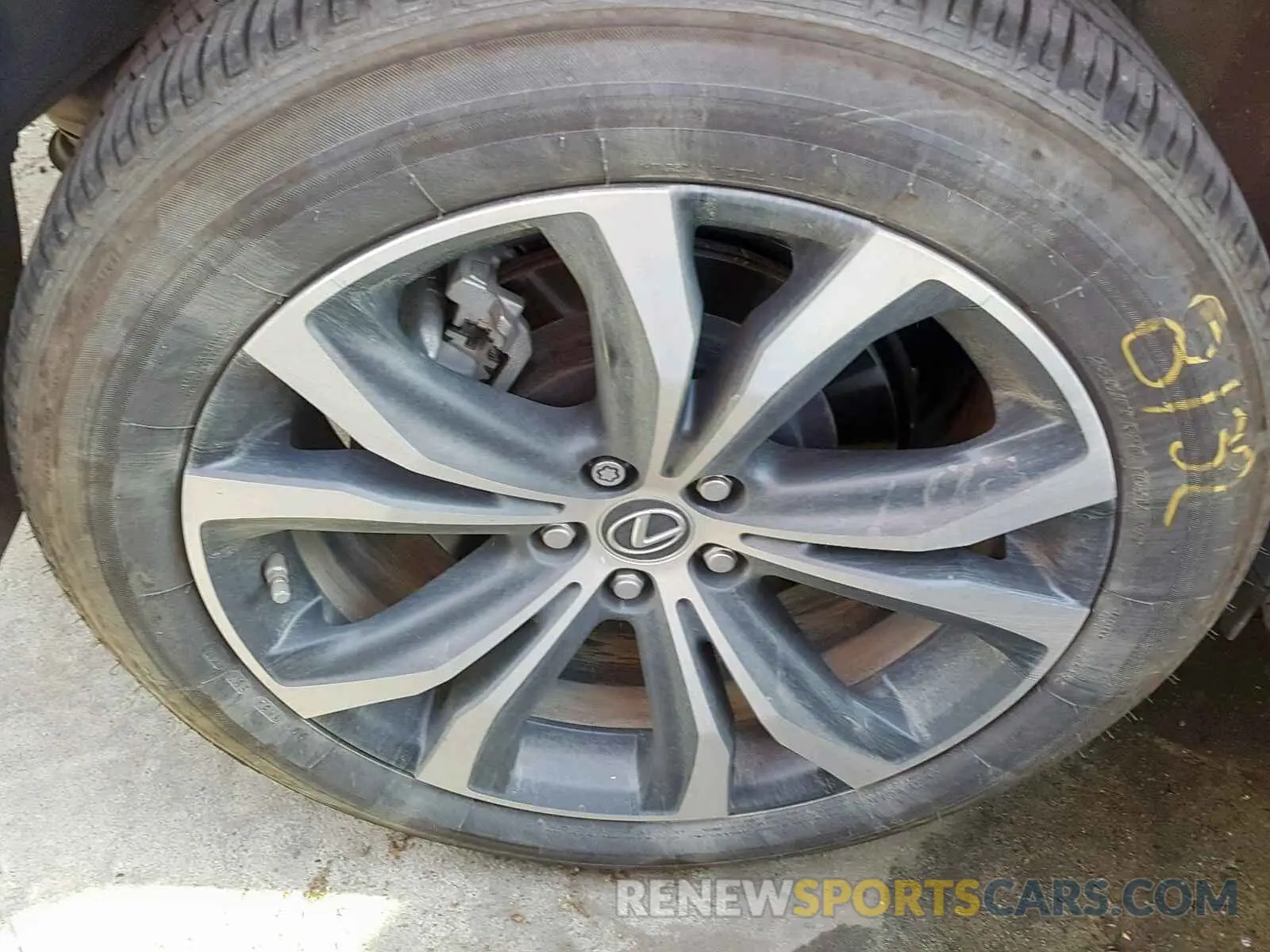 9 Photograph of a damaged car 2T2ZZMCAXKC119655 LEXUS RX 350 2019