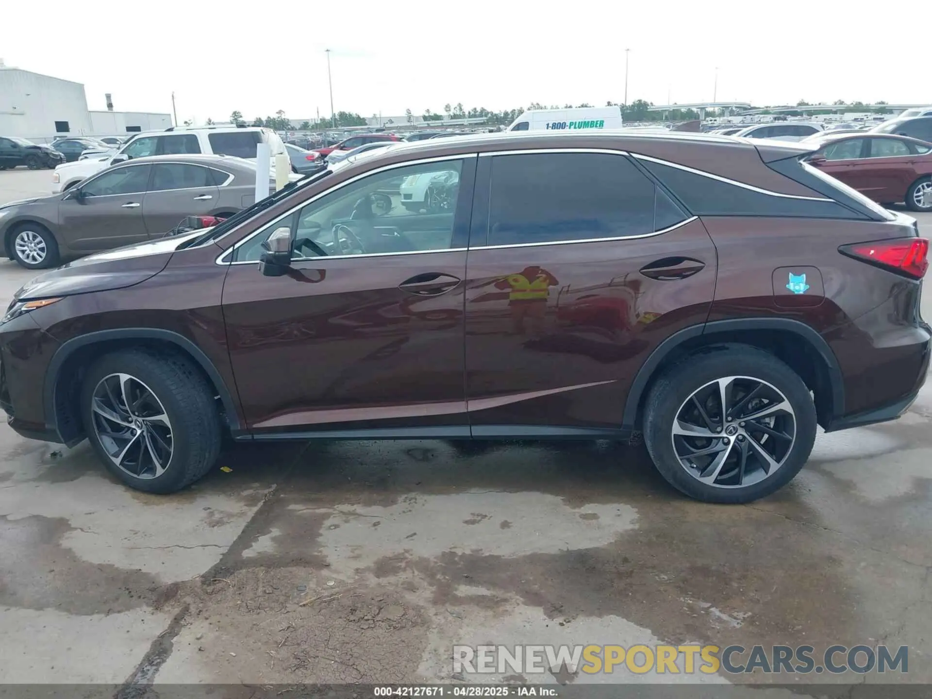 15 Photograph of a damaged car 2T2ZZMCAXKC128405 LEXUS RX 350 2019