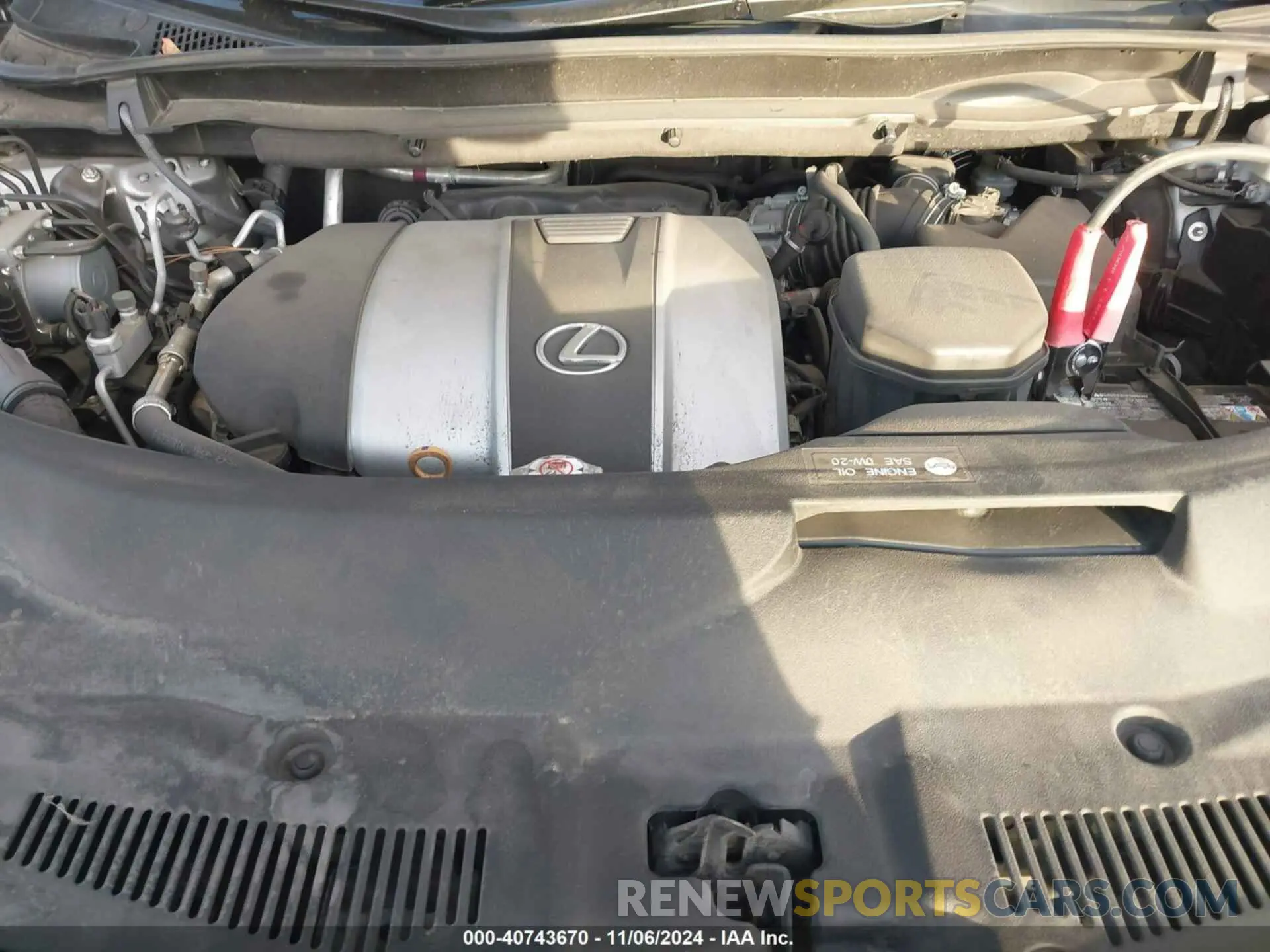 10 Photograph of a damaged car 2T2ZZMCAXKC130381 LEXUS RX 350 2019