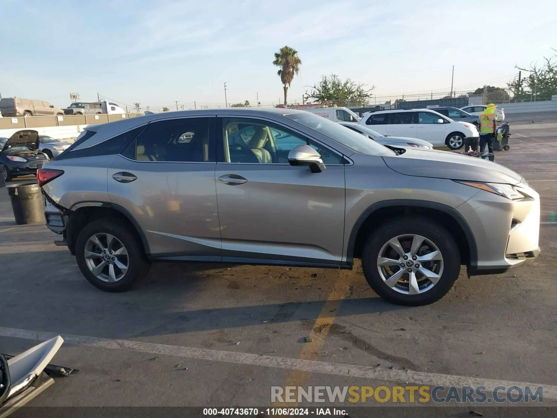 13 Photograph of a damaged car 2T2ZZMCAXKC130381 LEXUS RX 350 2019