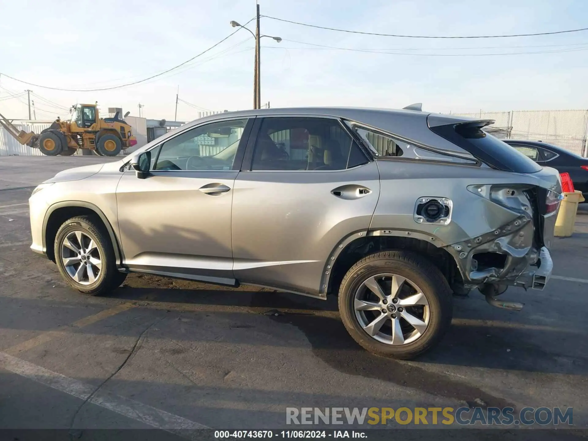 14 Photograph of a damaged car 2T2ZZMCAXKC130381 LEXUS RX 350 2019