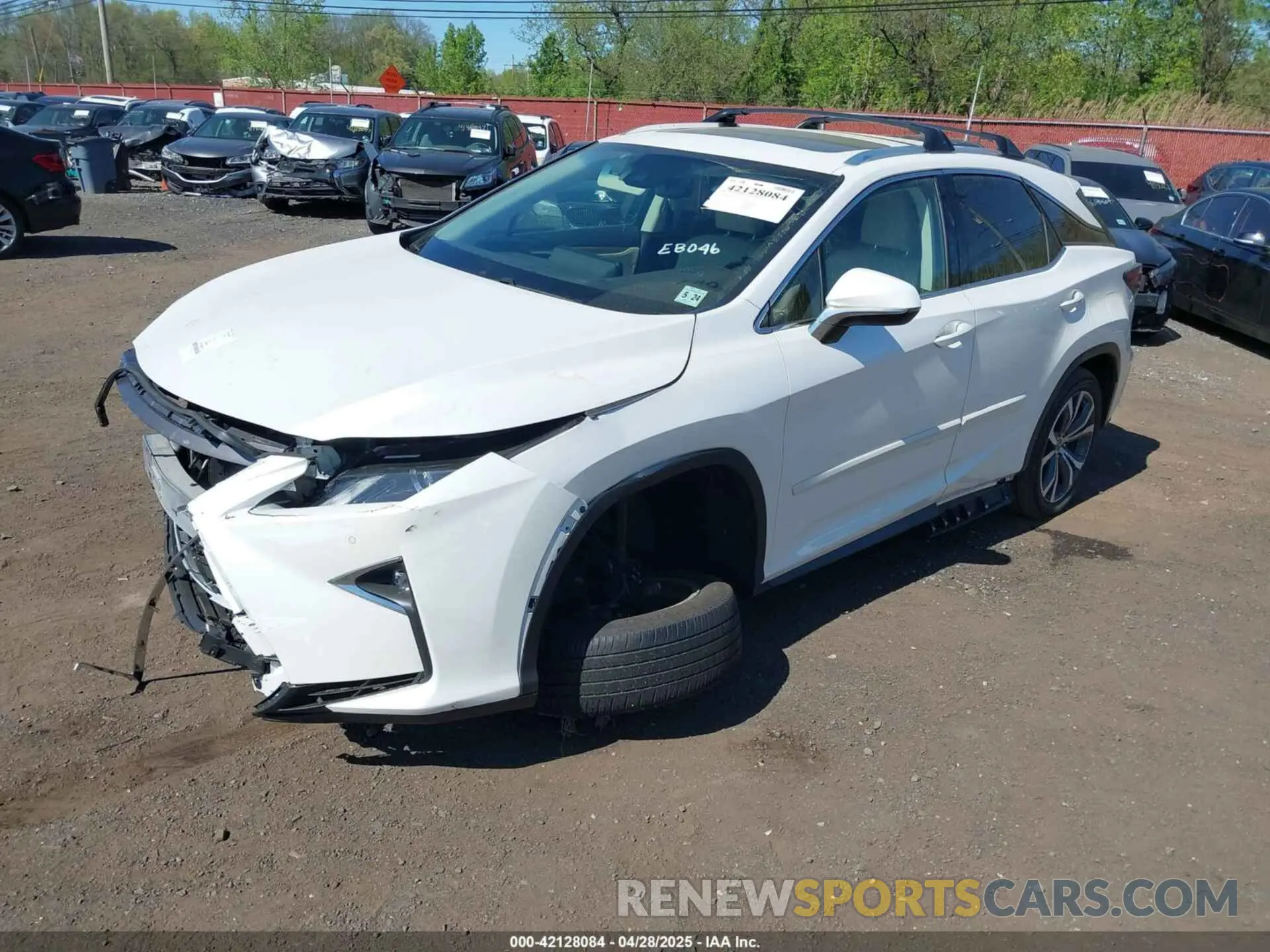 2 Photograph of a damaged car JTJBZMCA0K2041419 LEXUS RX 350 2019