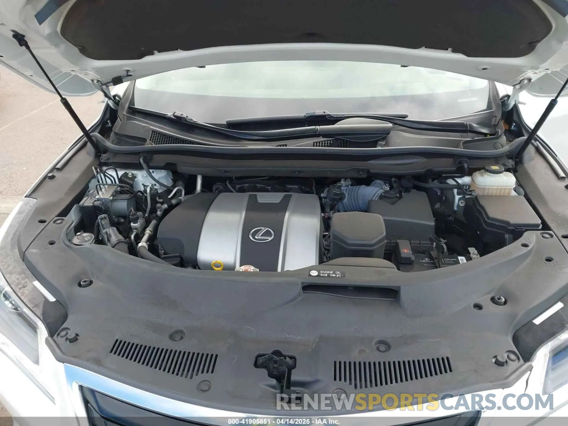 10 Photograph of a damaged car JTJBZMCA6K2045071 LEXUS RX 350 2019