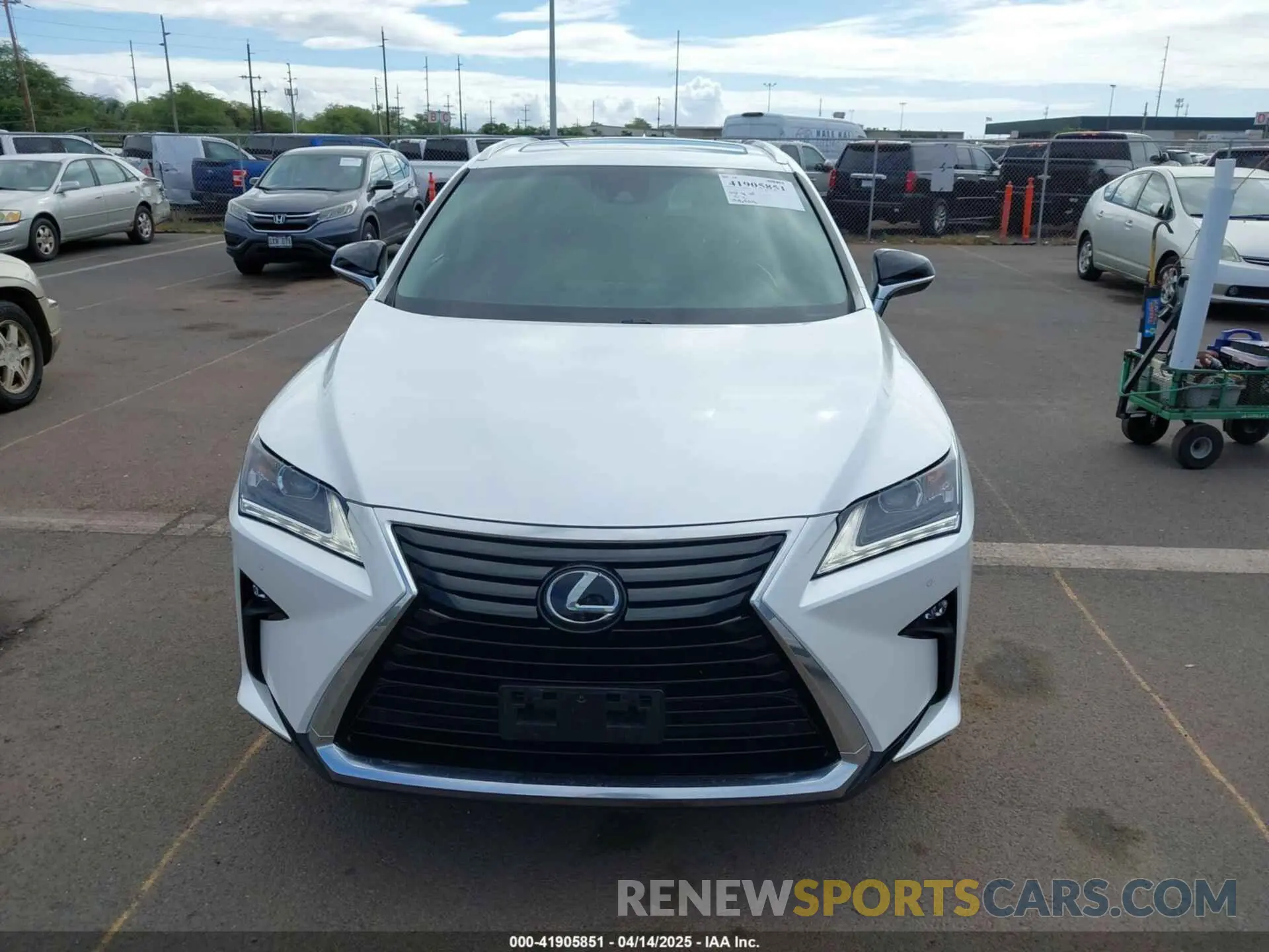 12 Photograph of a damaged car JTJBZMCA6K2045071 LEXUS RX 350 2019