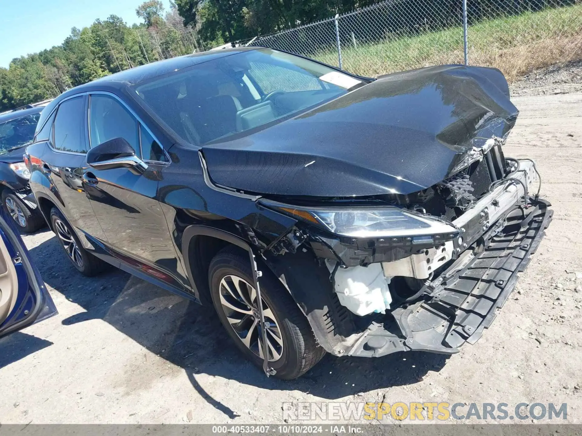 1 Photograph of a damaged car 2T2AZMAA0LC164413 LEXUS RX 350 2020