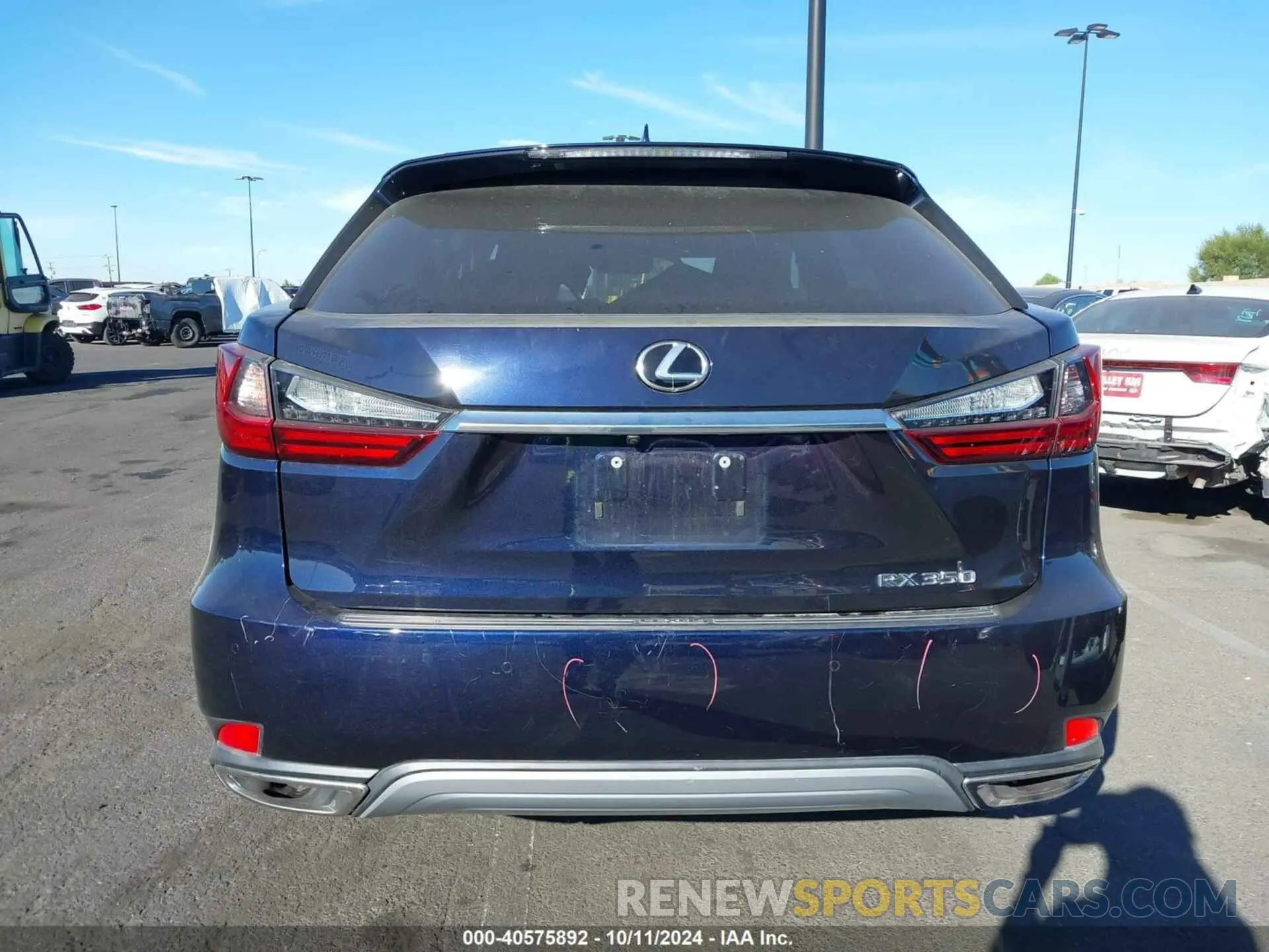 17 Photograph of a damaged car 2T2AZMAA3LC153857 LEXUS RX 350 2020