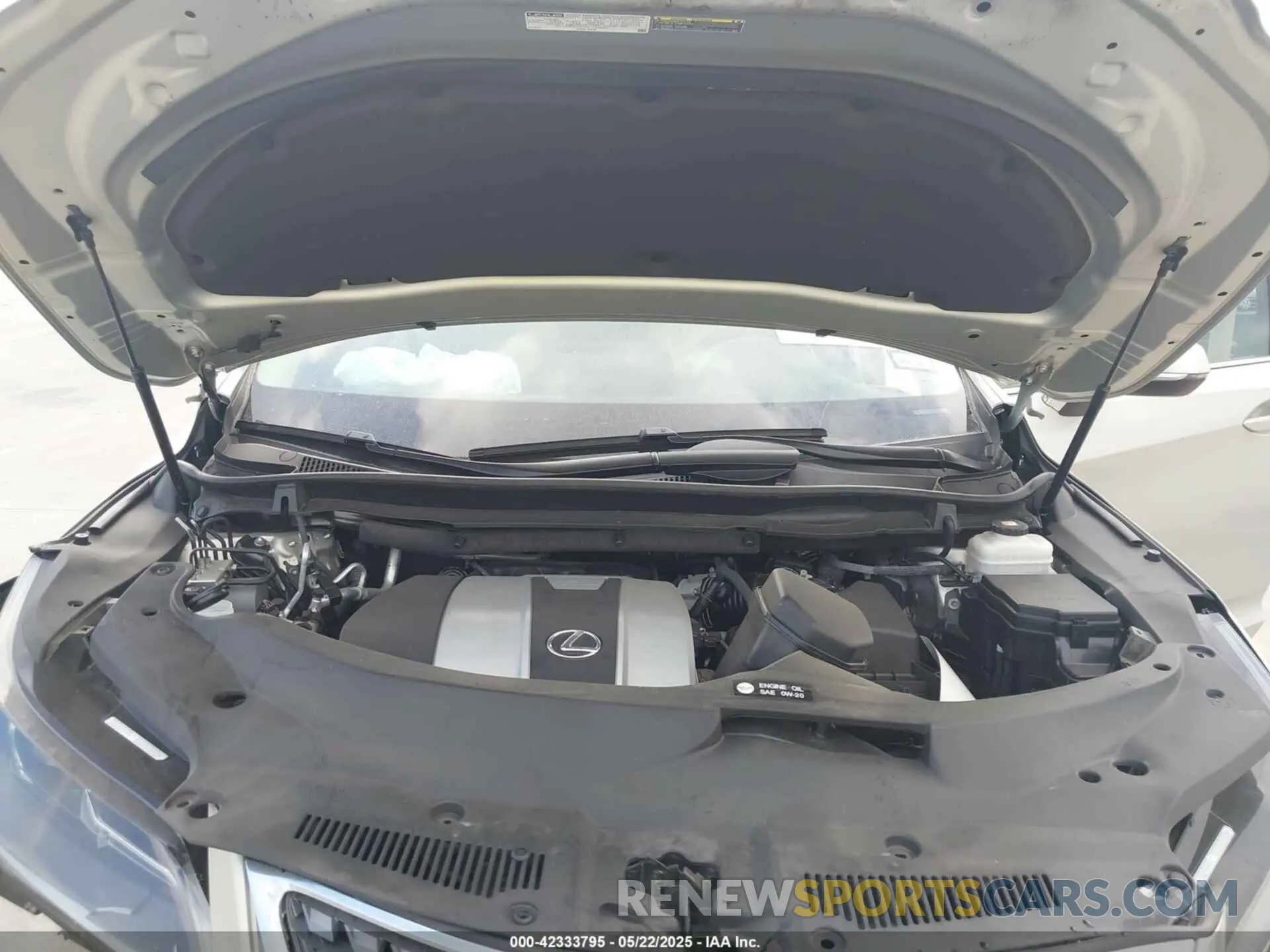 10 Photograph of a damaged car 2T2AZMAA8LC151876 LEXUS RX 350 2020