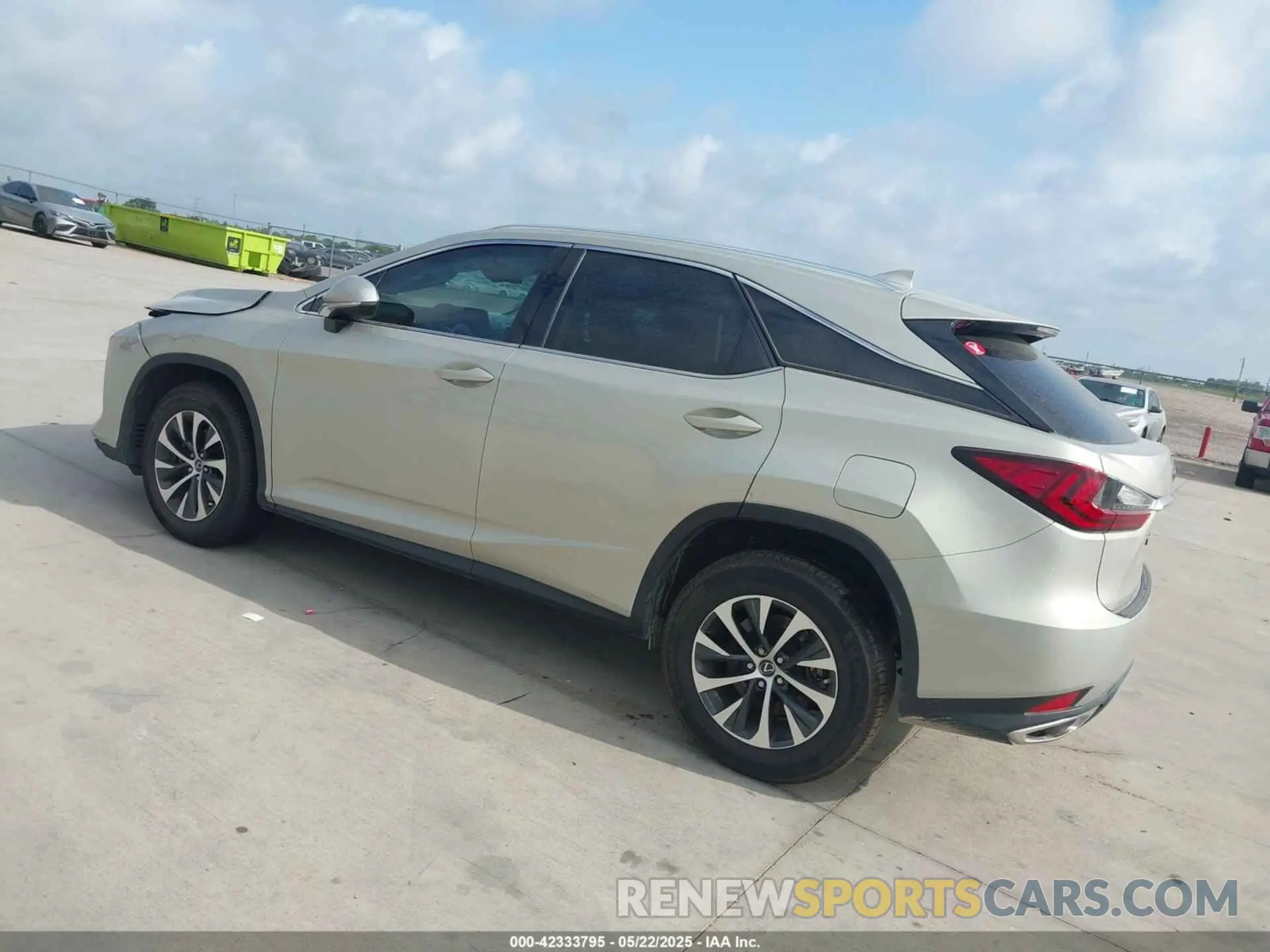 3 Photograph of a damaged car 2T2AZMAA8LC151876 LEXUS RX 350 2020