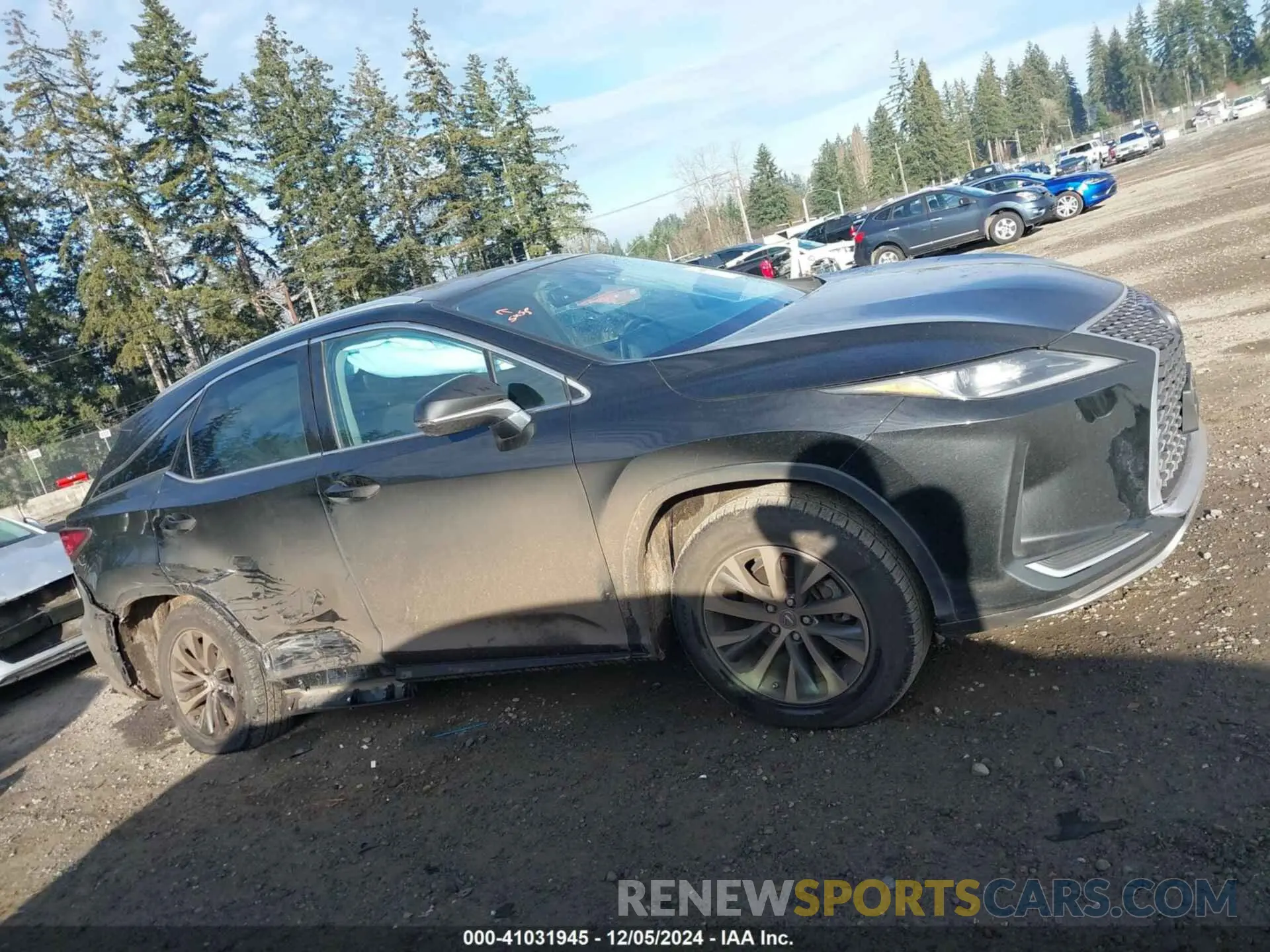 13 Photograph of a damaged car 2T2AZMDA8LC233845 LEXUS RX 350 2020