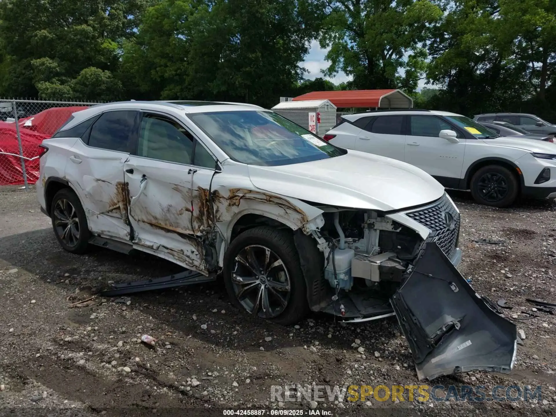 6 Photograph of a damaged car 2T2HZMAA0LC159064 LEXUS RX 350 2020