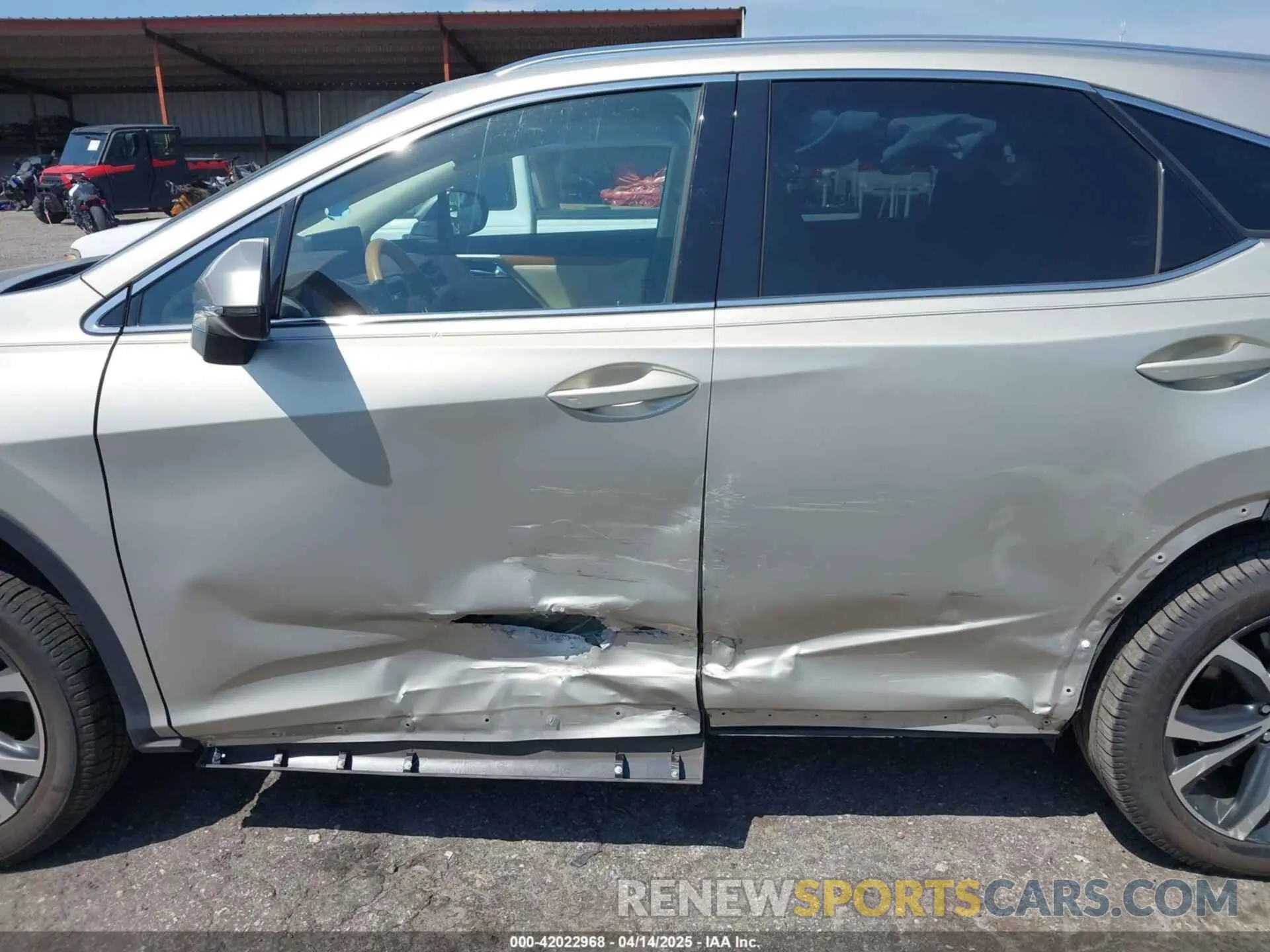 14 Photograph of a damaged car 2T2HZMAA2LC155128 LEXUS RX 350 2020