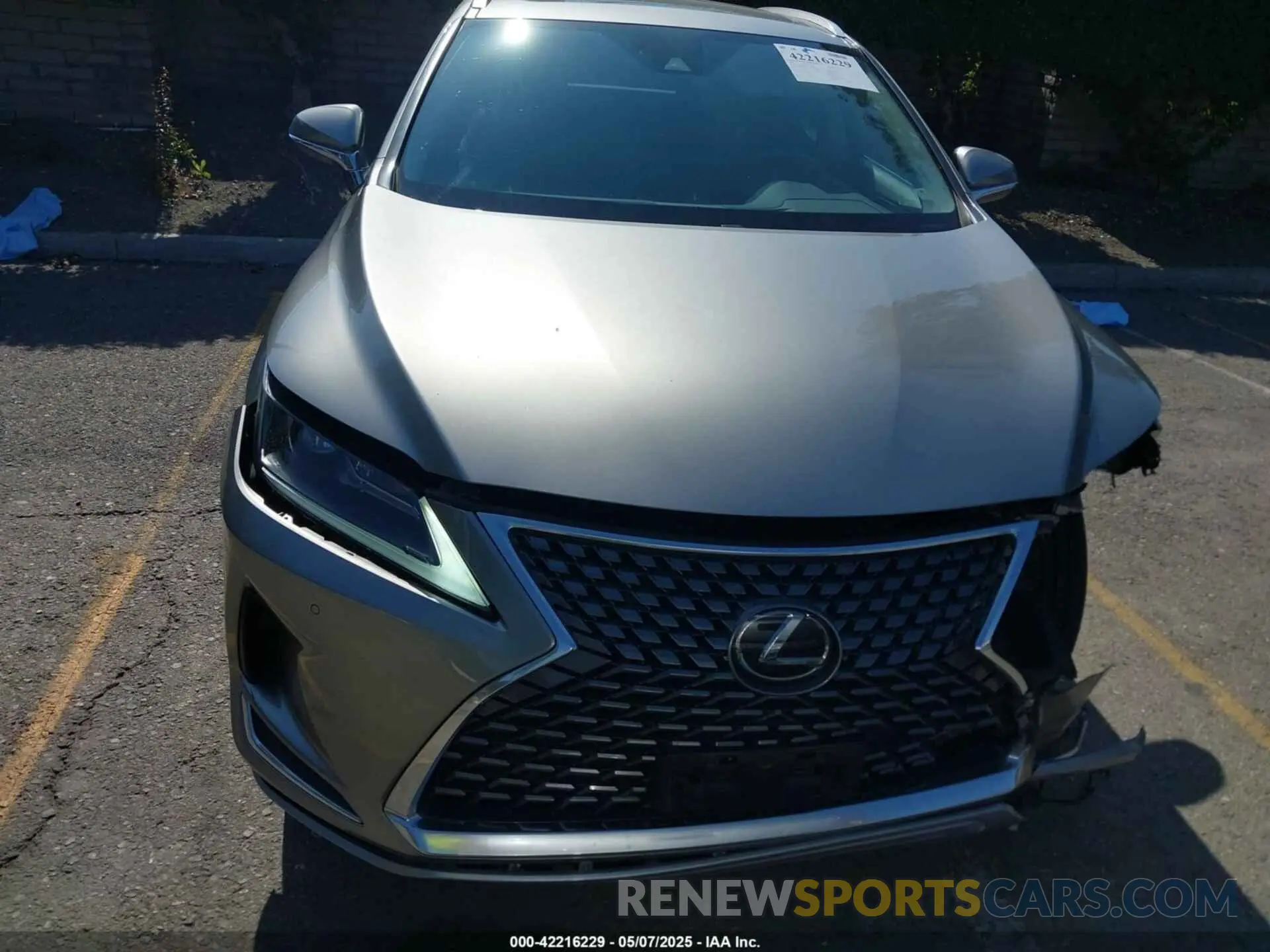 12 Photograph of a damaged car 2T2HZMAA3LC152884 LEXUS RX 350 2020