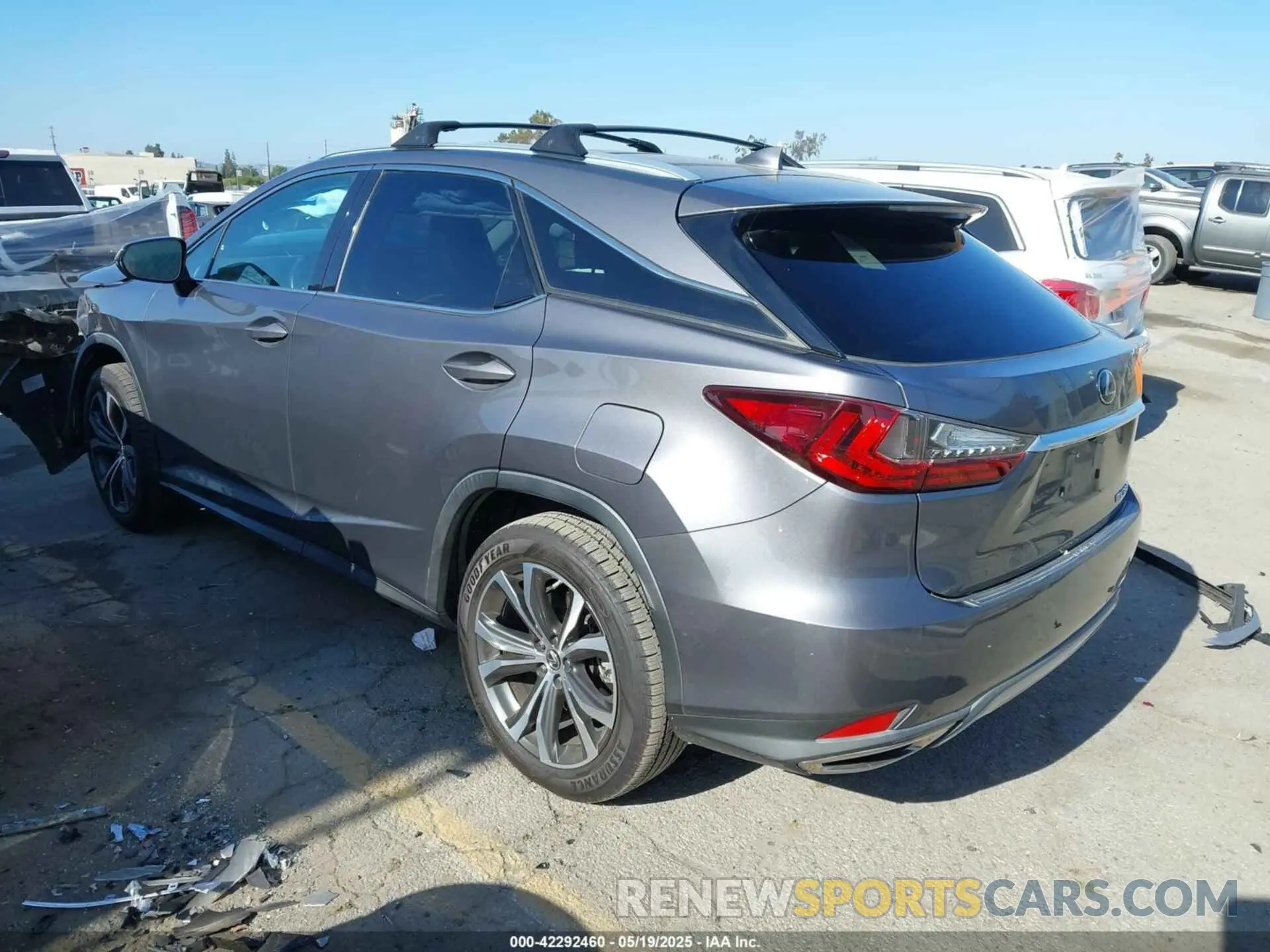 3 Photograph of a damaged car 2T2HZMAA3LC153162 LEXUS RX 350 2020