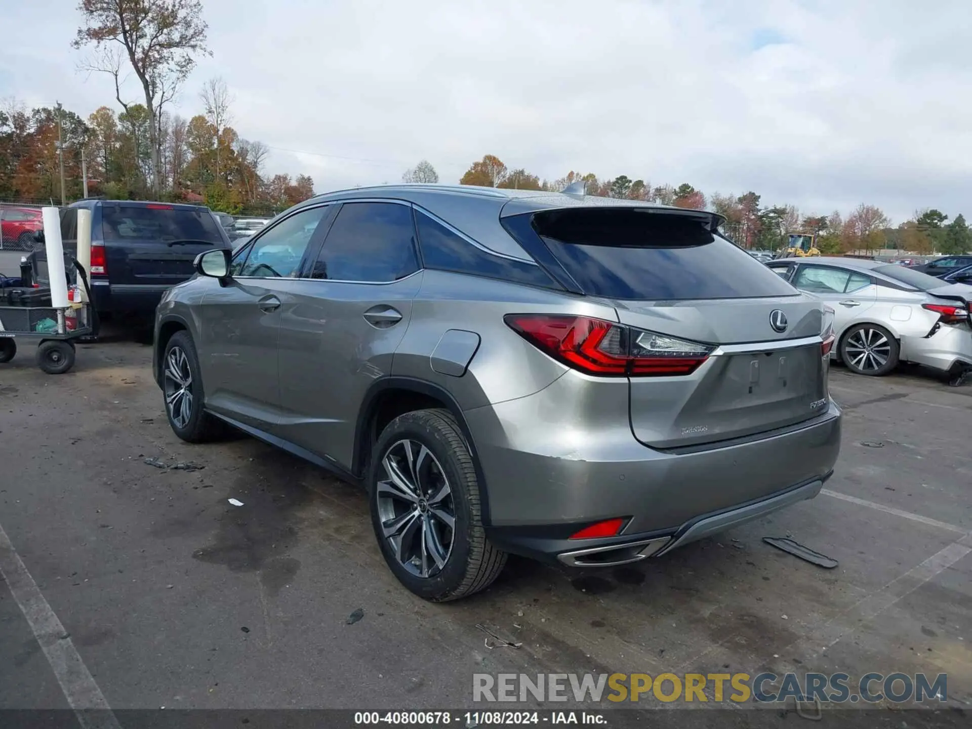 3 Photograph of a damaged car 2T2HZMAA3LC159382 LEXUS RX 350 2020