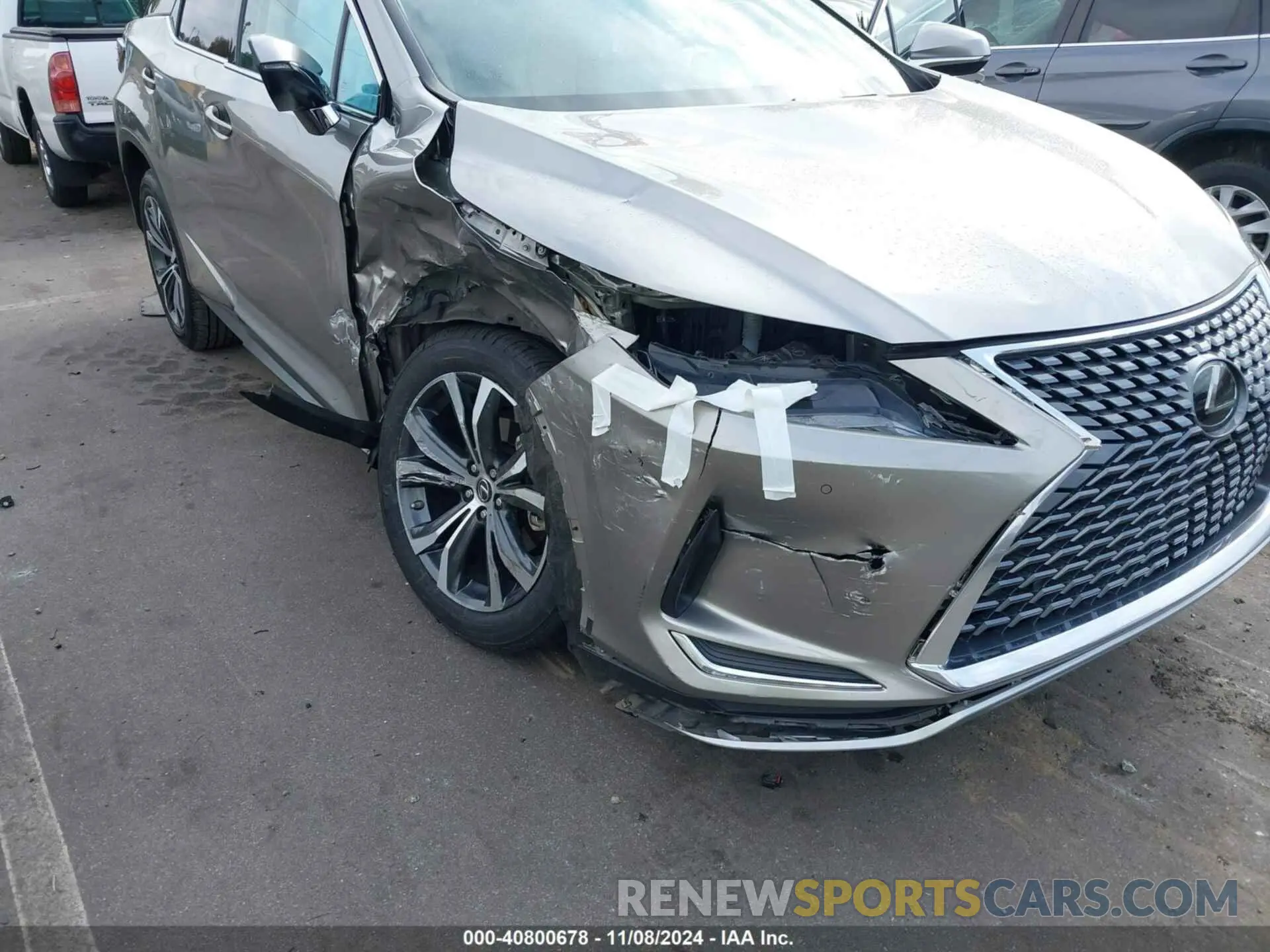 6 Photograph of a damaged car 2T2HZMAA3LC159382 LEXUS RX 350 2020
