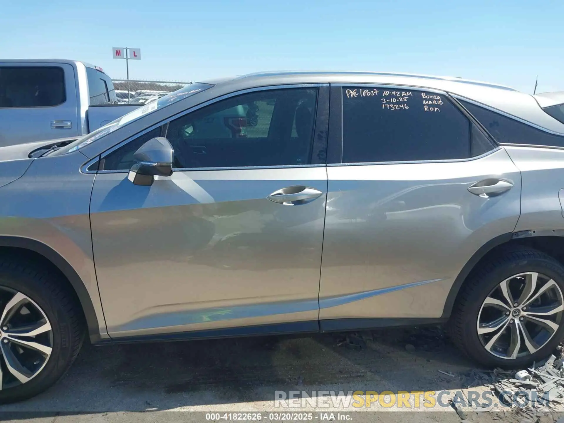 14 Photograph of a damaged car 2T2HZMAA3LC168454 LEXUS RX 350 2020