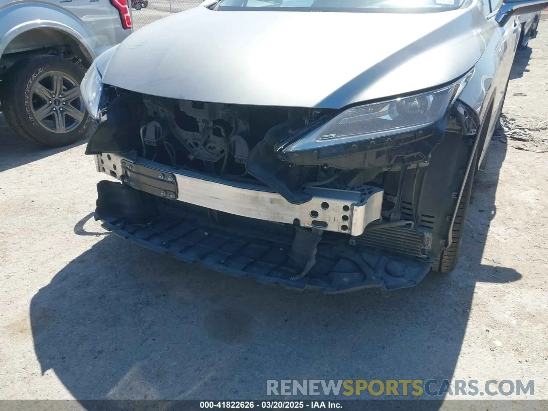 6 Photograph of a damaged car 2T2HZMAA3LC168454 LEXUS RX 350 2020