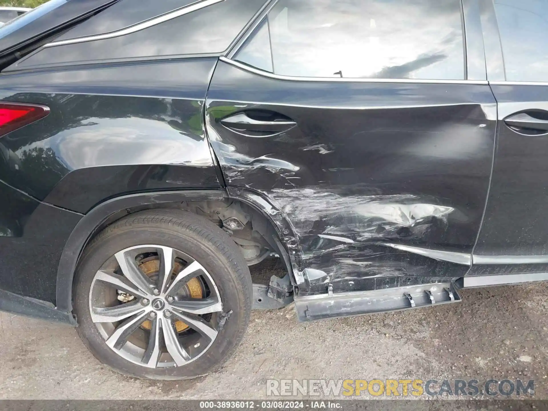 6 Photograph of a damaged car 2T2HZMAA5LC154684 LEXUS RX 350 2020