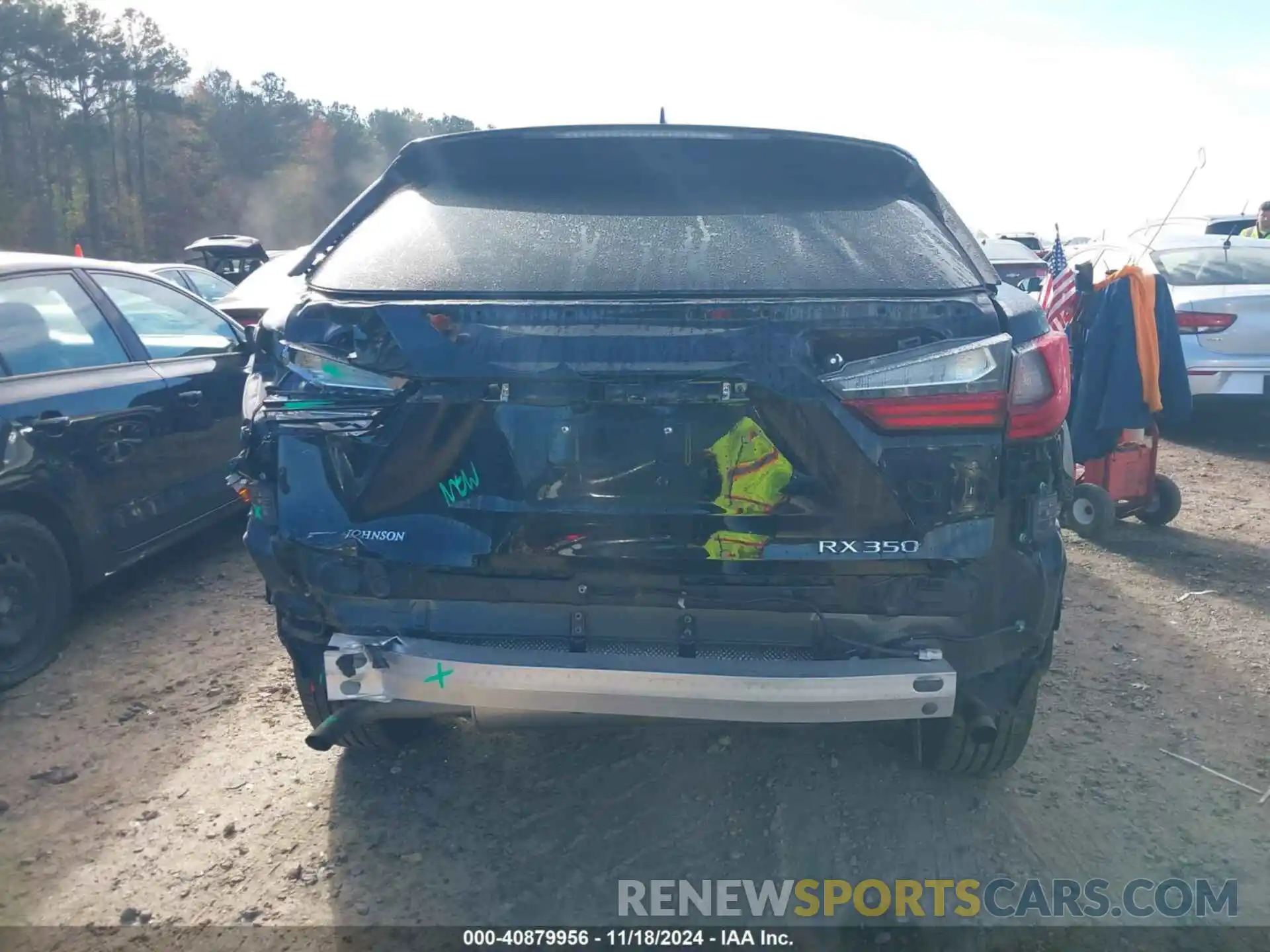 17 Photograph of a damaged car 2T2HZMAA5LC161585 LEXUS RX 350 2020