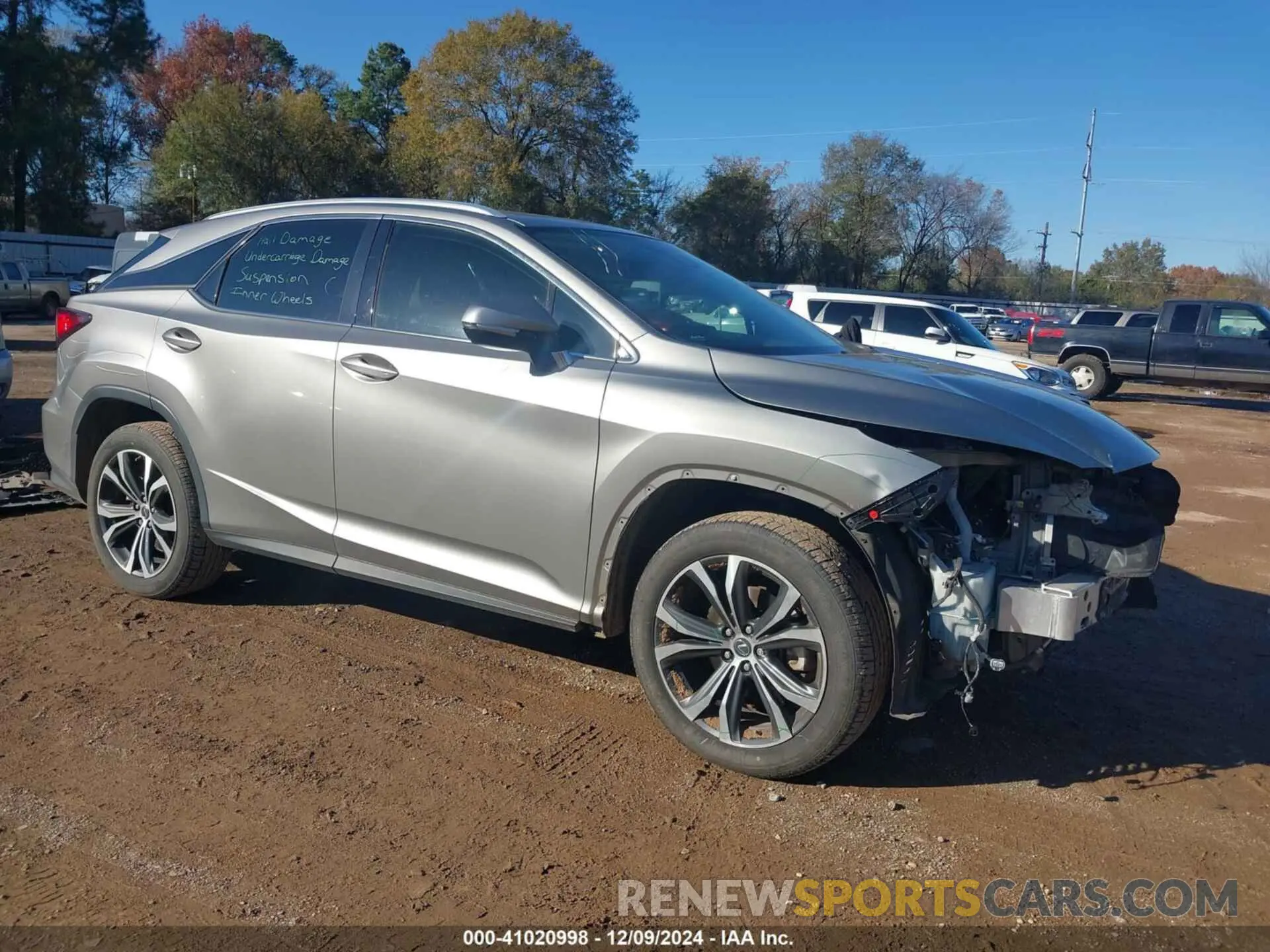 1 Photograph of a damaged car 2T2HZMAA5LC171291 LEXUS RX 350 2020