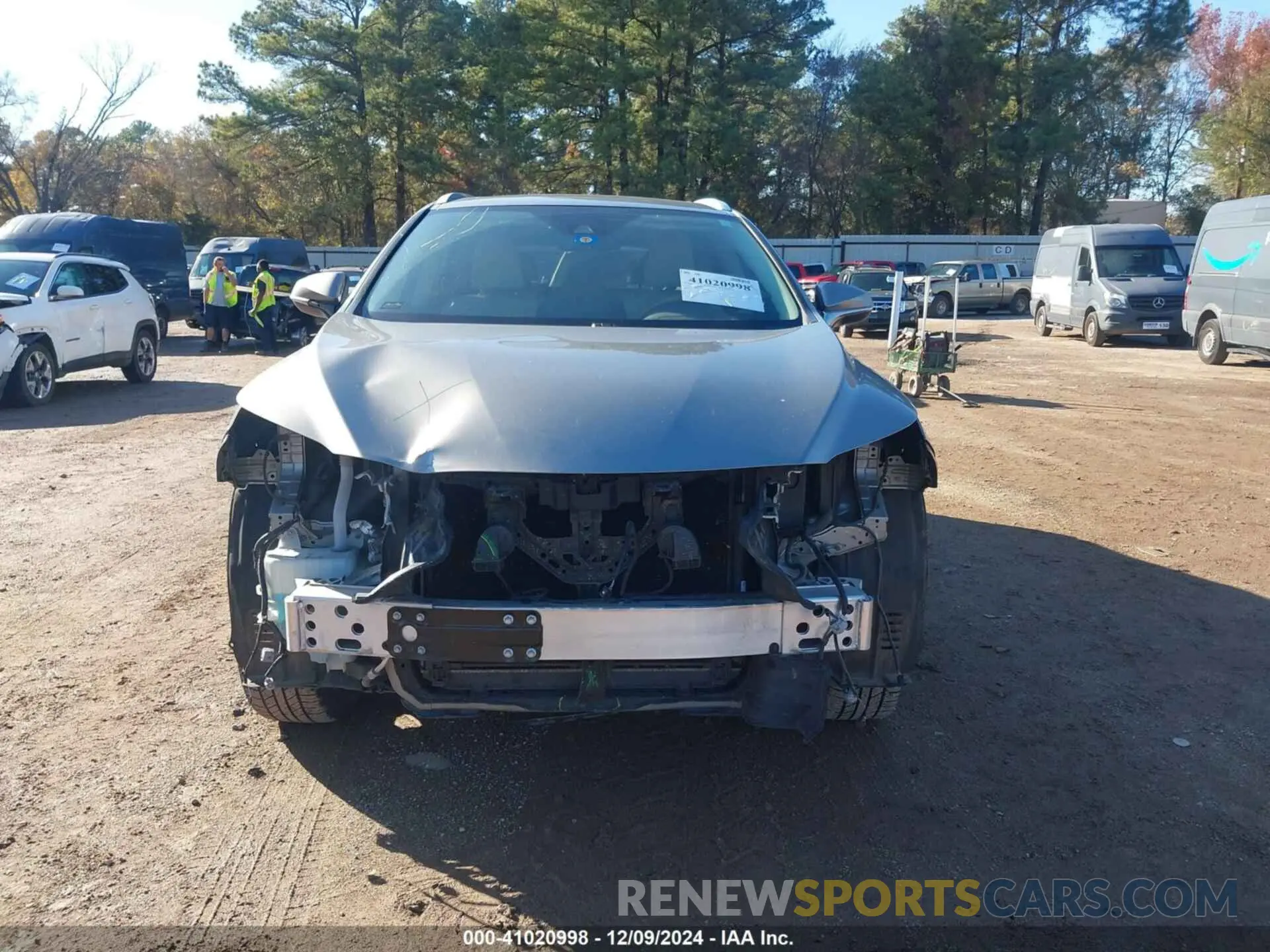 13 Photograph of a damaged car 2T2HZMAA5LC171291 LEXUS RX 350 2020