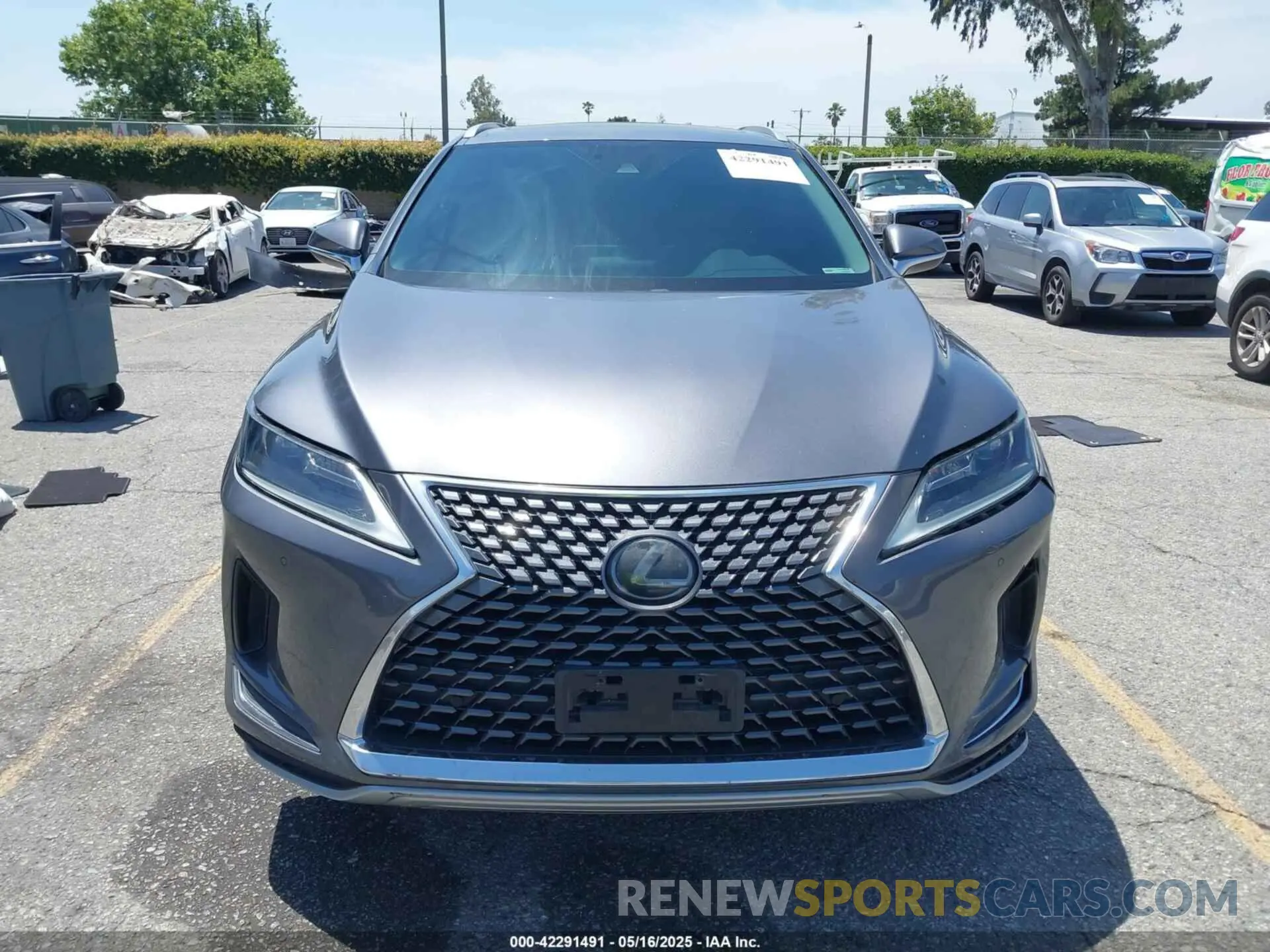 12 Photograph of a damaged car 2T2HZMAAXLC167978 LEXUS RX 350 2020