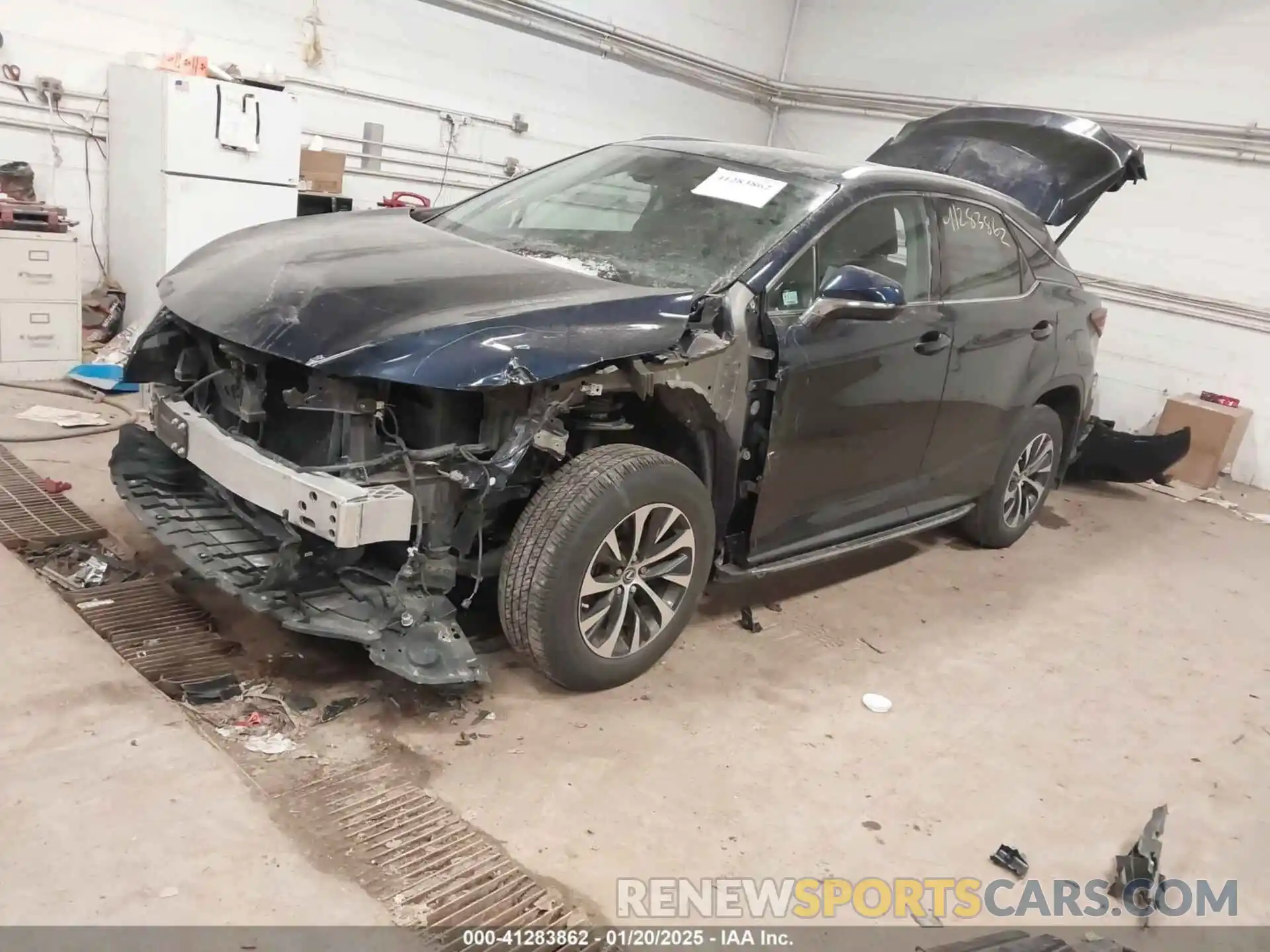 2 Photograph of a damaged car 2T2HZMDA1LC222507 LEXUS RX 350 2020