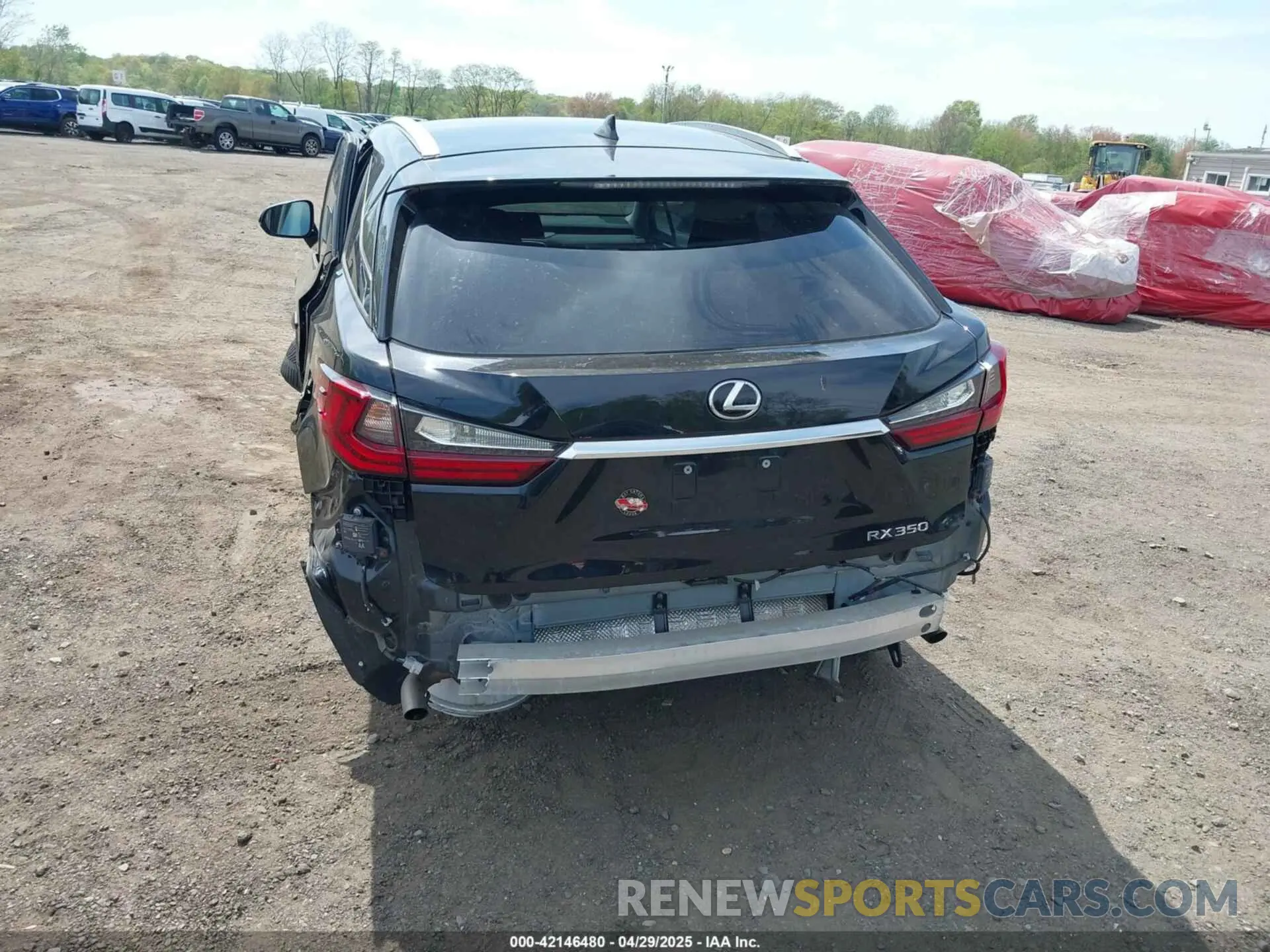 17 Photograph of a damaged car 2T2HZMDA1LC252476 LEXUS RX 350 2020