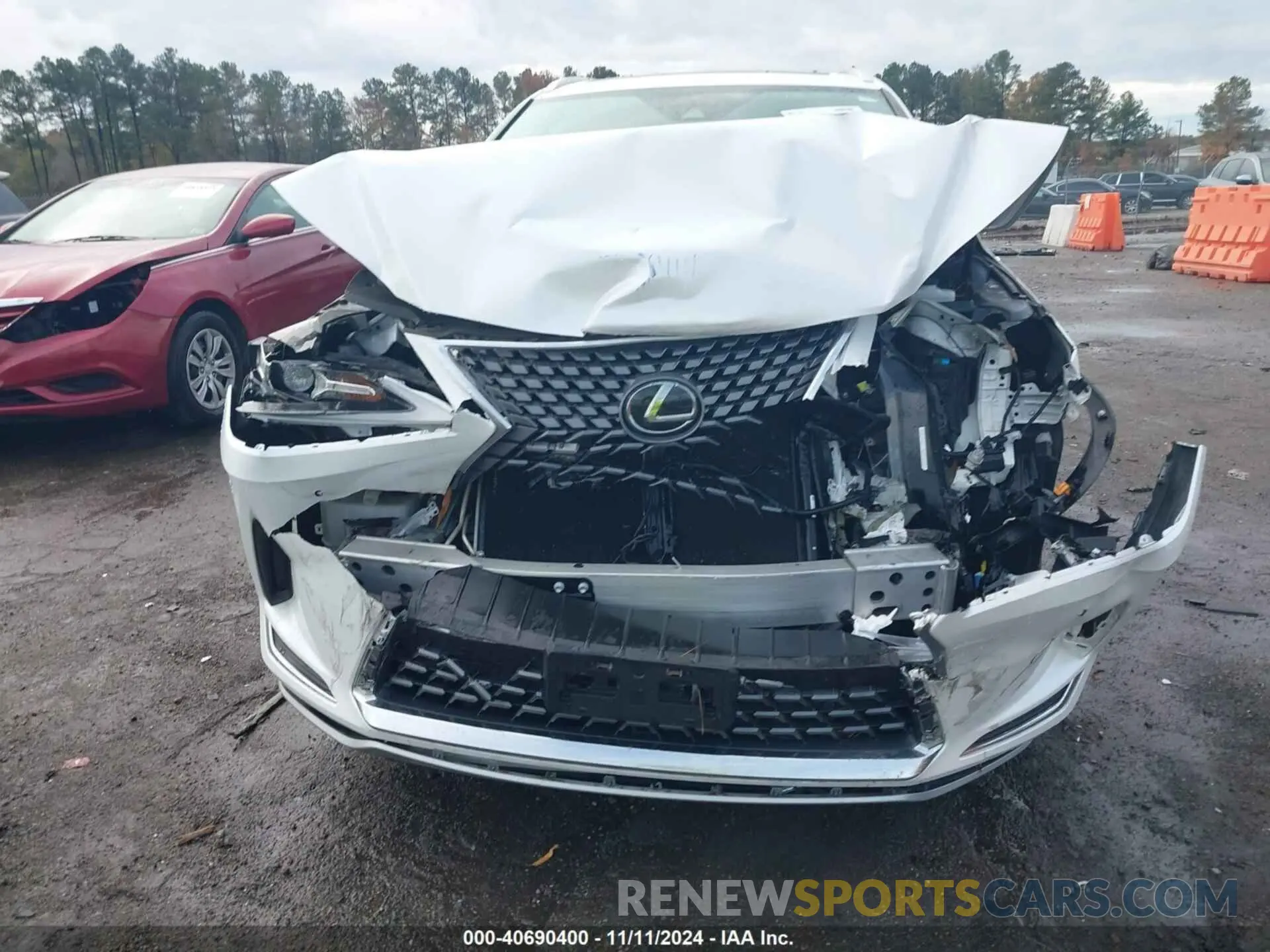 12 Photograph of a damaged car 2T2HZMDA2LC233399 LEXUS RX 350 2020