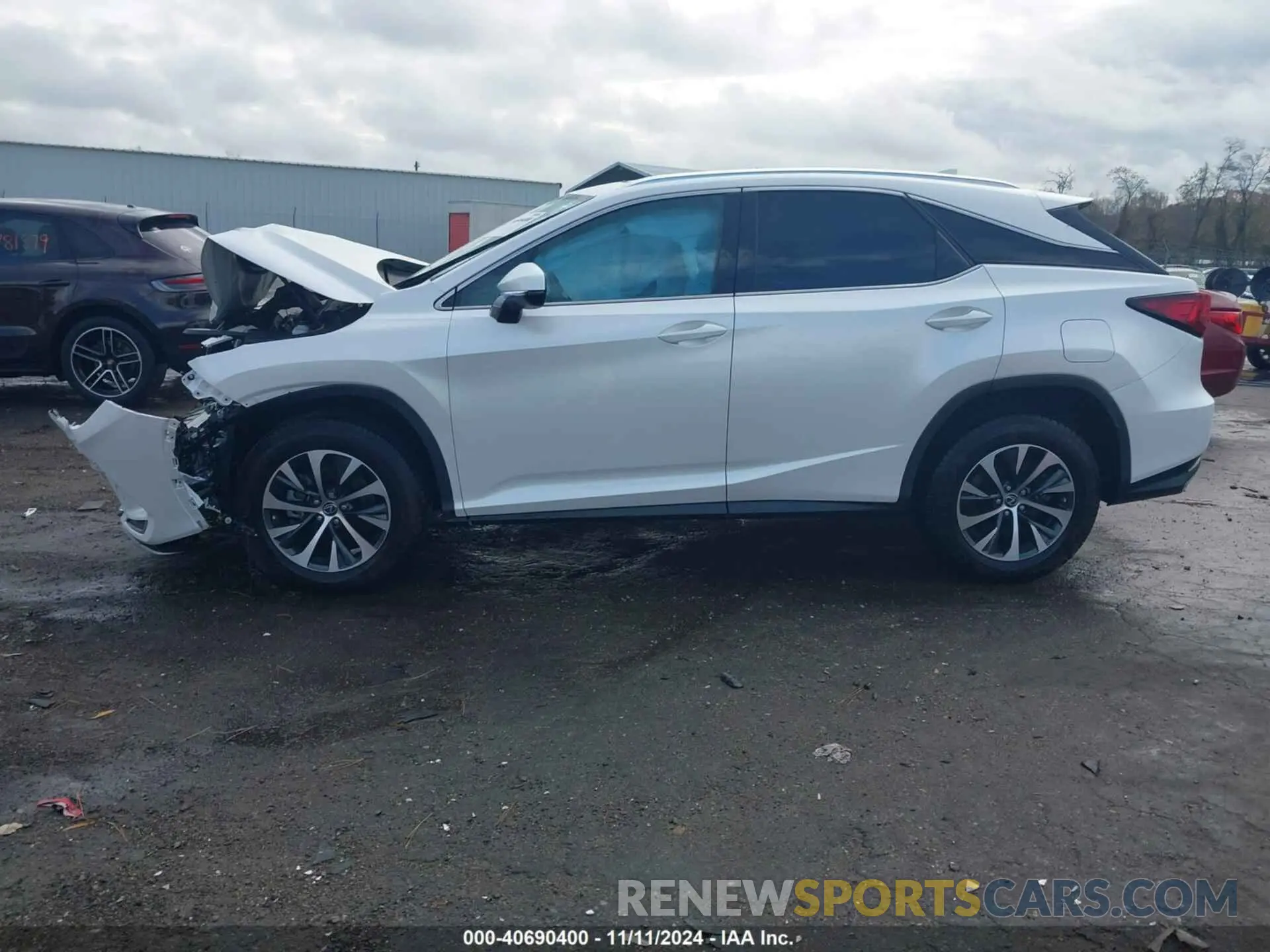 14 Photograph of a damaged car 2T2HZMDA2LC233399 LEXUS RX 350 2020