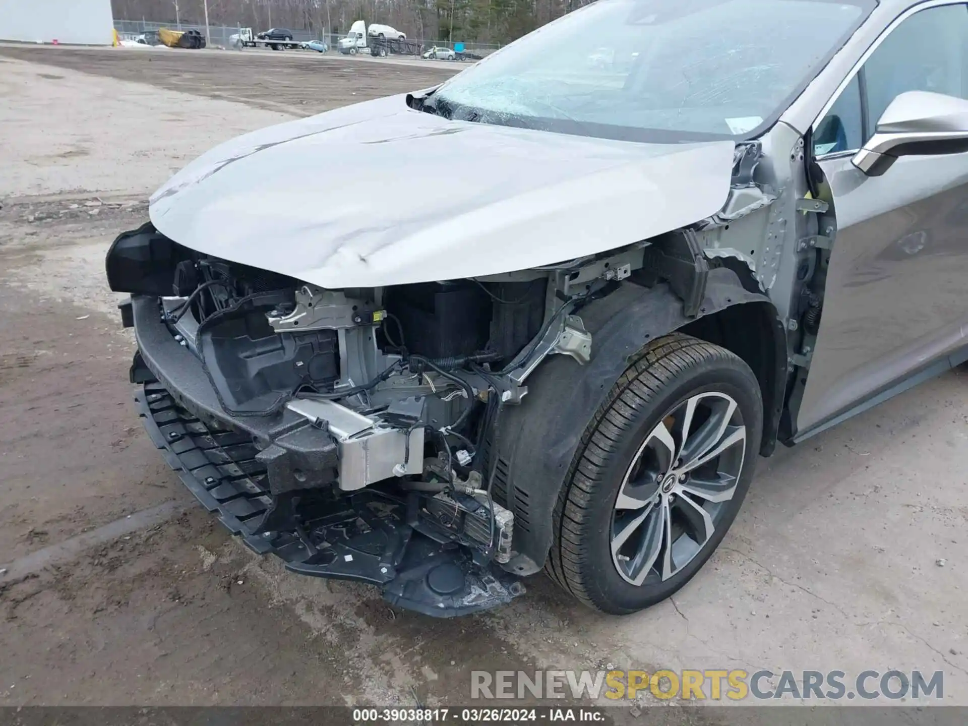 6 Photograph of a damaged car 2T2HZMDA2LC248954 LEXUS RX 350 2020