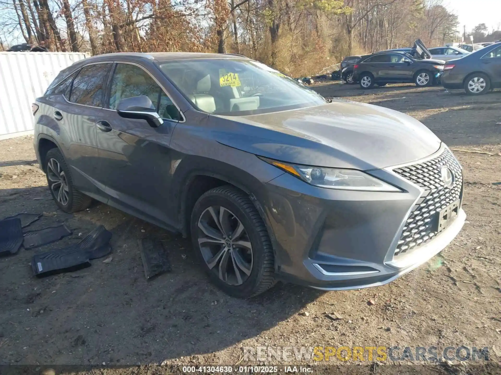 1 Photograph of a damaged car 2T2HZMDA3LC246209 LEXUS RX 350 2020