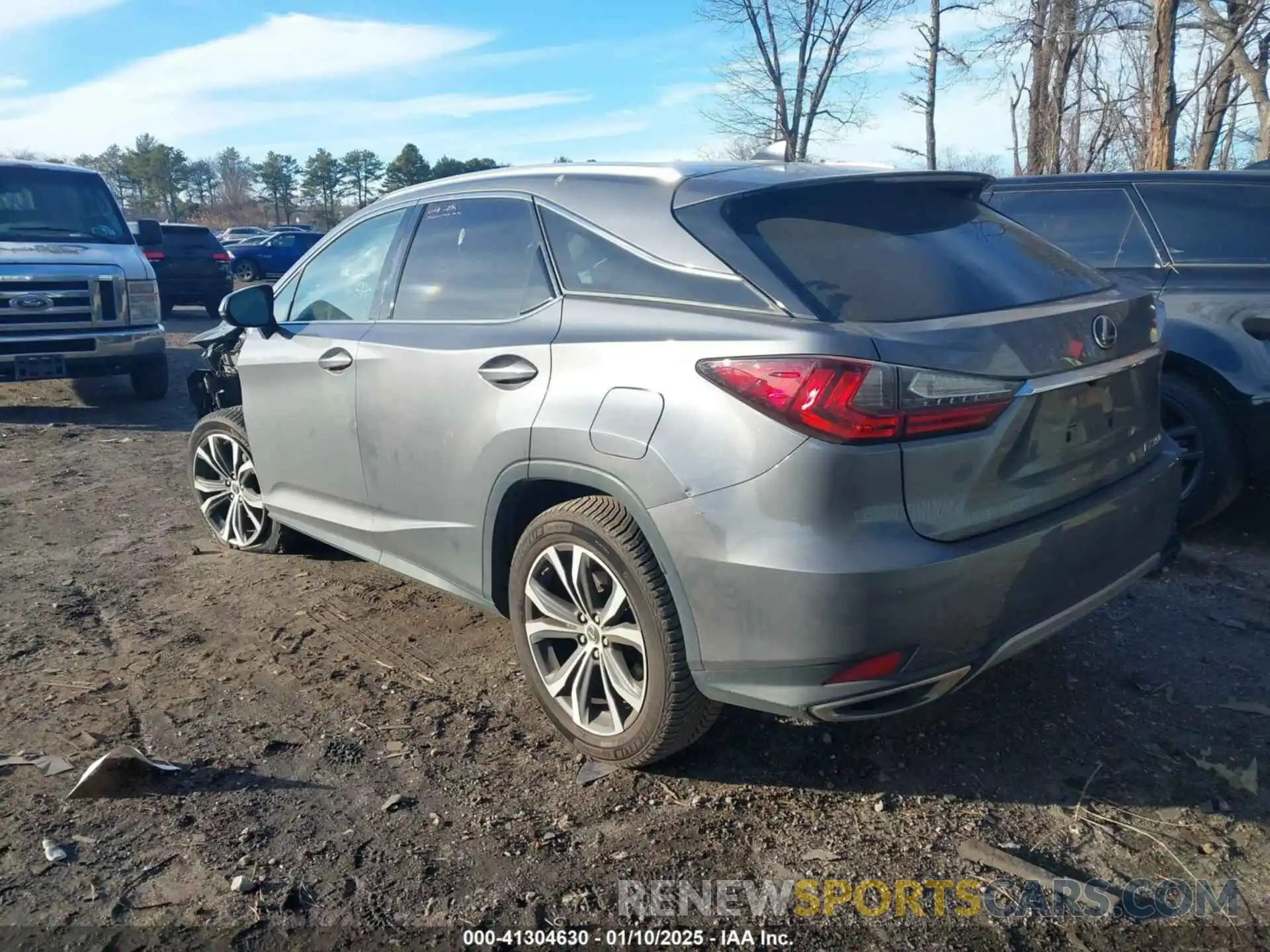 3 Photograph of a damaged car 2T2HZMDA3LC246209 LEXUS RX 350 2020