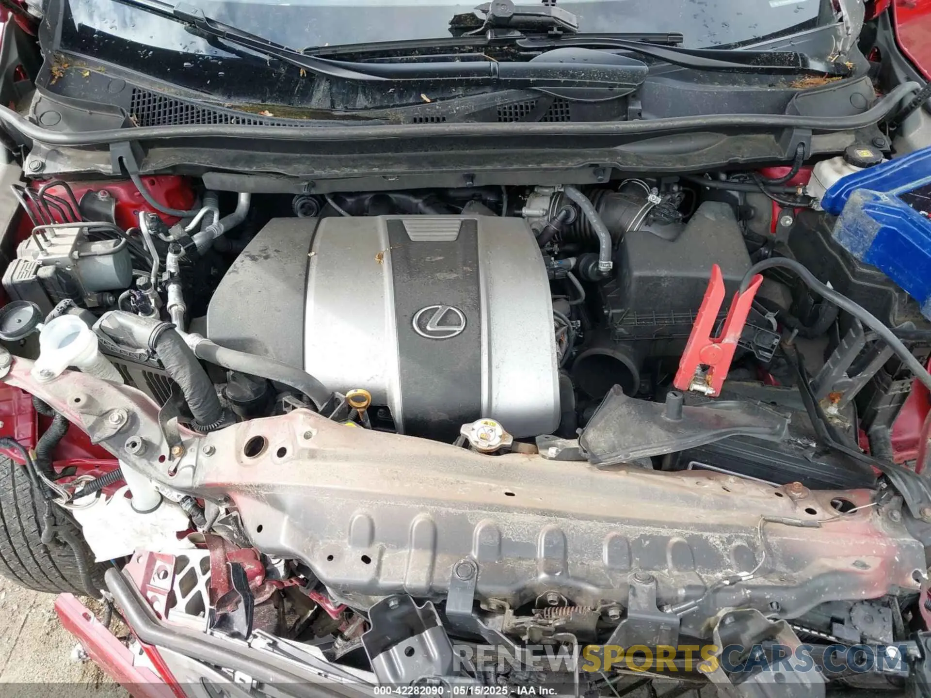10 Photograph of a damaged car 2T2HZMDA6LC219456 LEXUS RX 350 2020