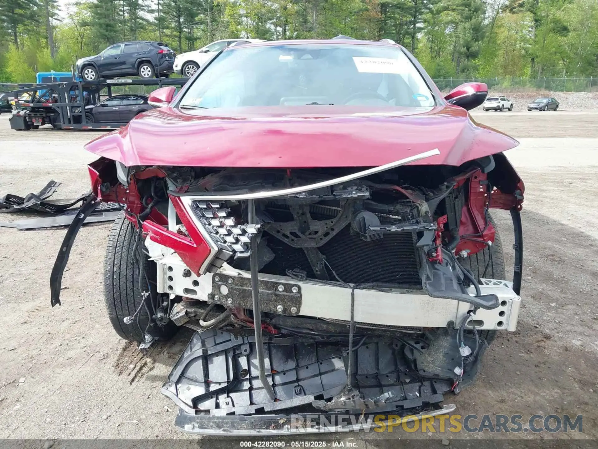 13 Photograph of a damaged car 2T2HZMDA6LC219456 LEXUS RX 350 2020