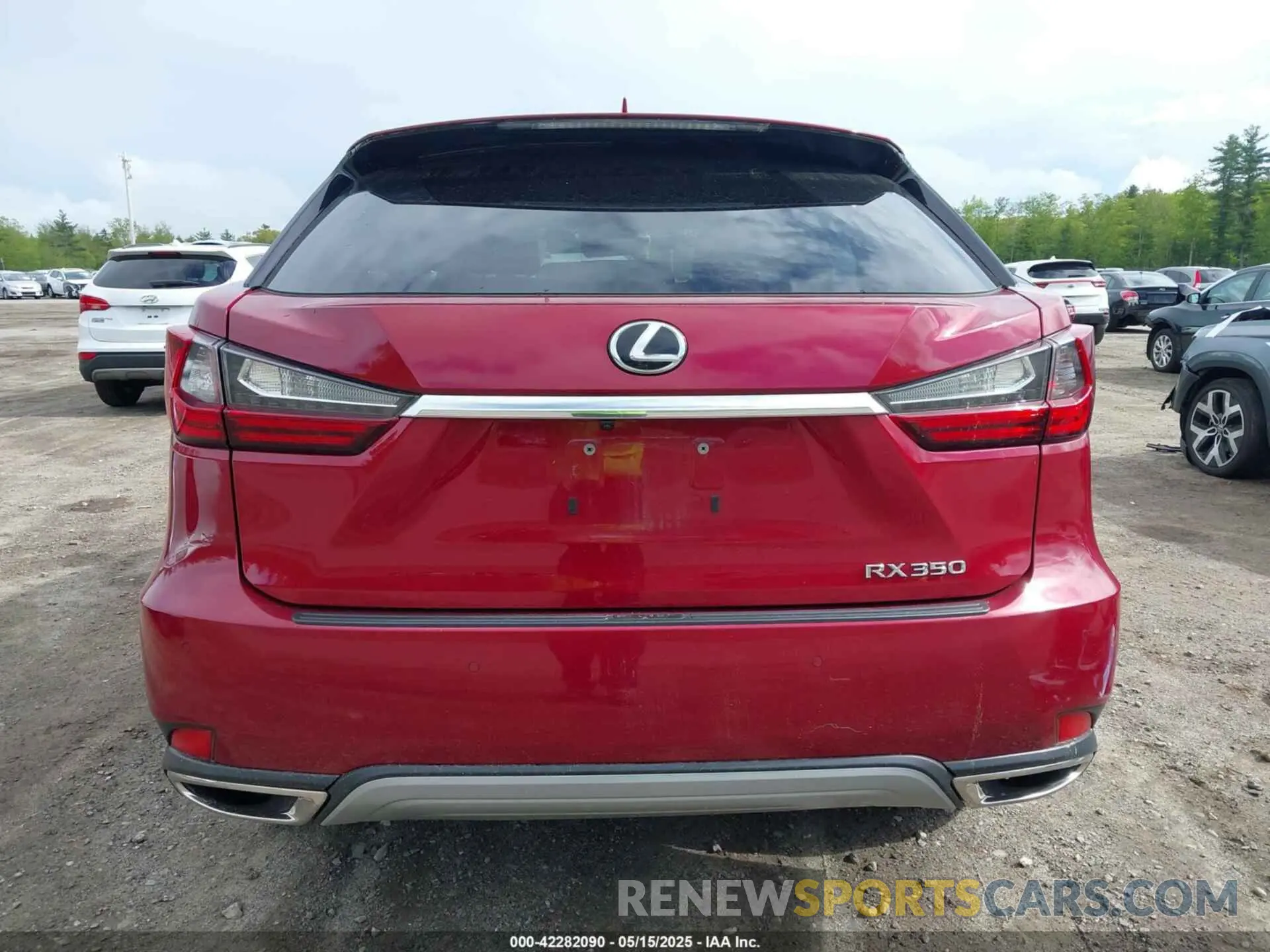 17 Photograph of a damaged car 2T2HZMDA6LC219456 LEXUS RX 350 2020