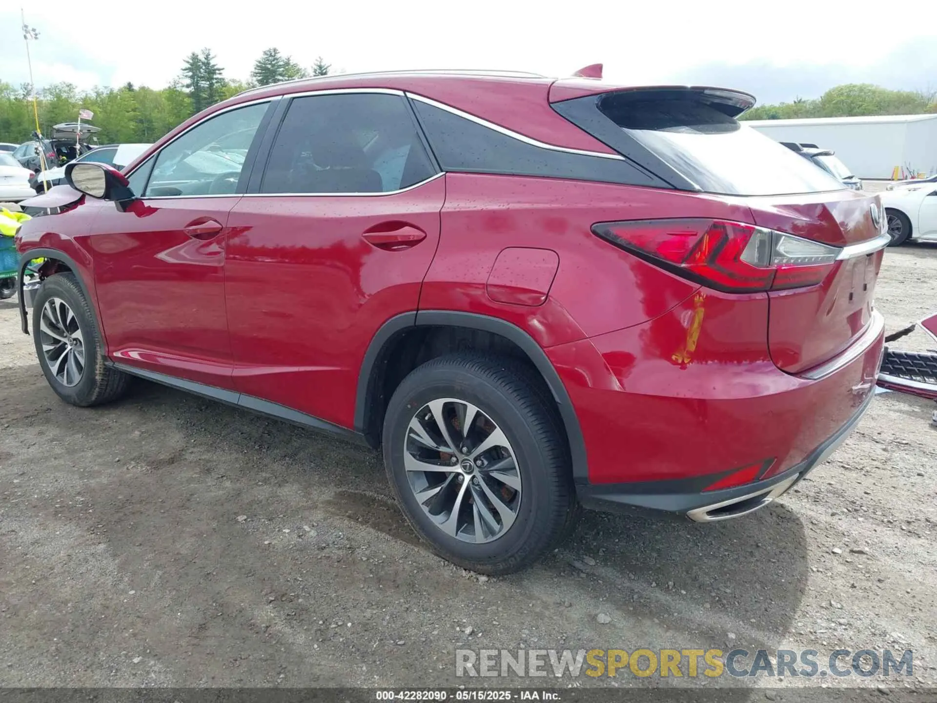 3 Photograph of a damaged car 2T2HZMDA6LC219456 LEXUS RX 350 2020