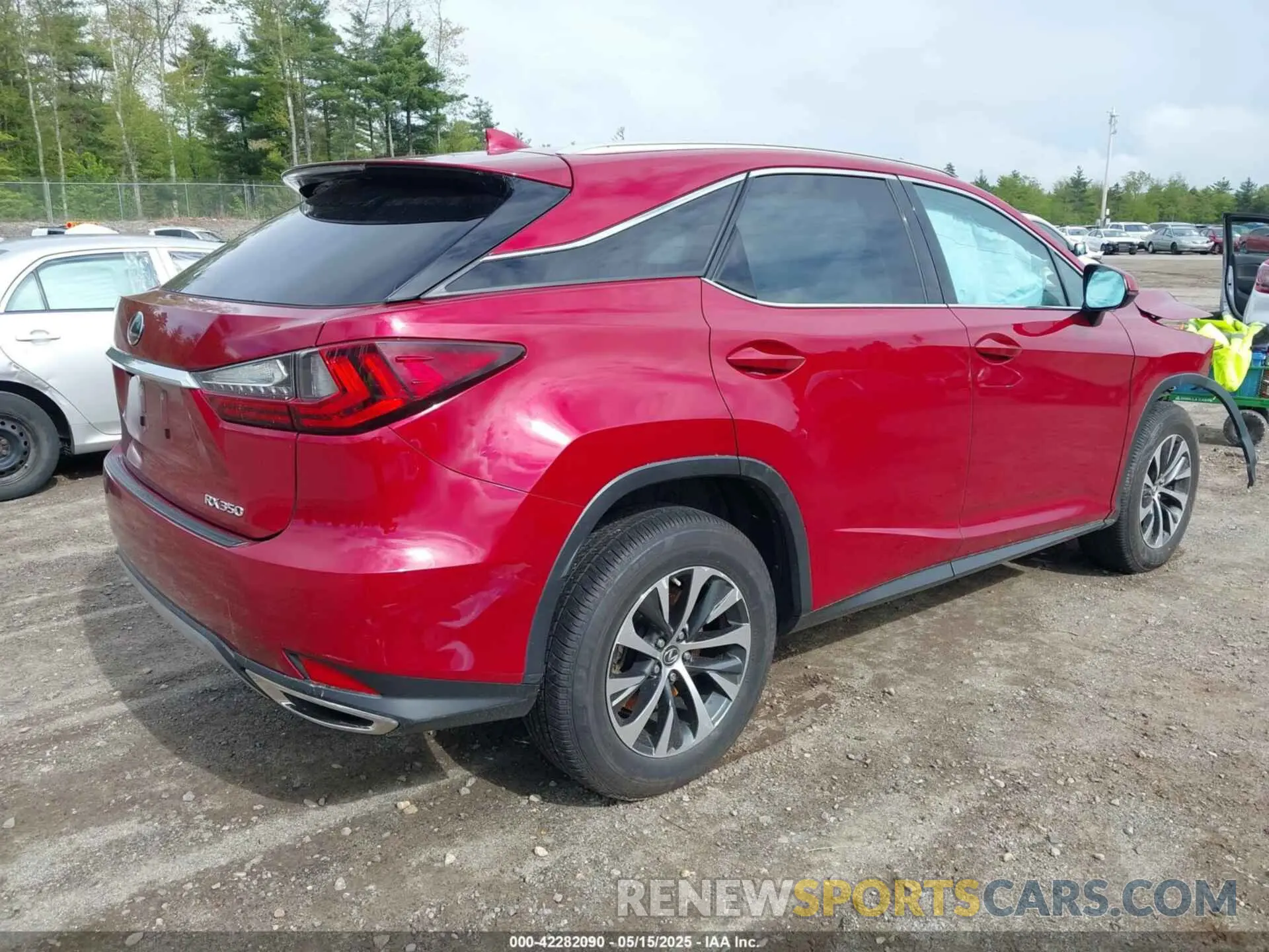 4 Photograph of a damaged car 2T2HZMDA6LC219456 LEXUS RX 350 2020