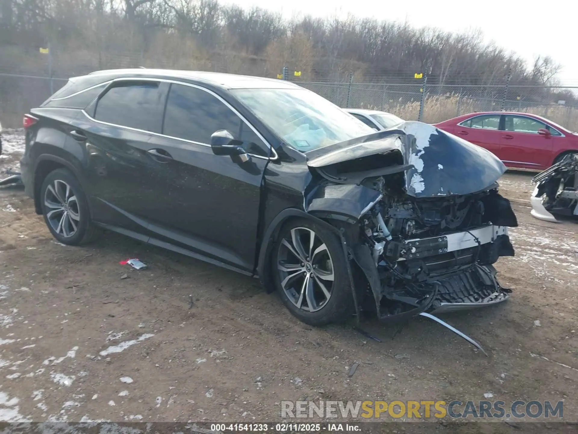 1 Photograph of a damaged car 2T2HZMDA6LC226293 LEXUS RX 350 2020