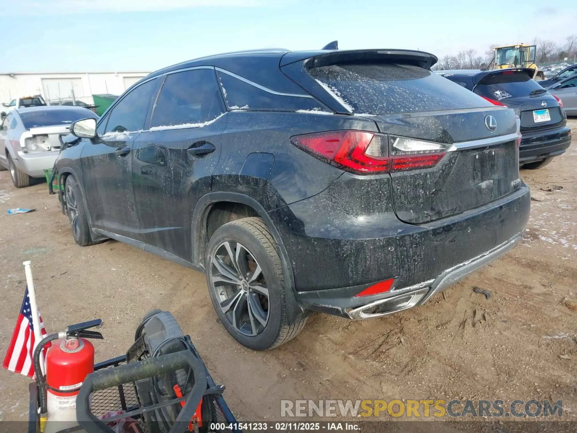 3 Photograph of a damaged car 2T2HZMDA6LC226293 LEXUS RX 350 2020