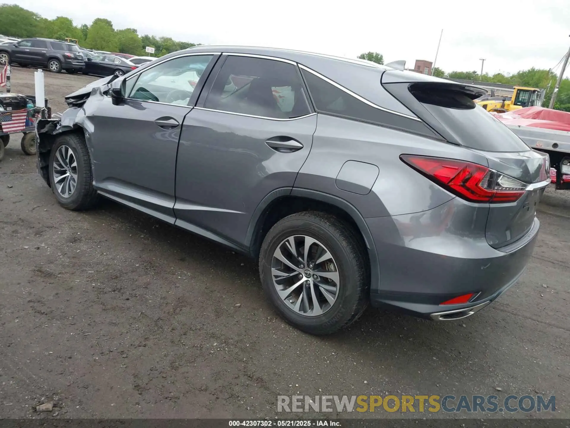3 Photograph of a damaged car 2T2HZMDA7LC227405 LEXUS RX 350 2020
