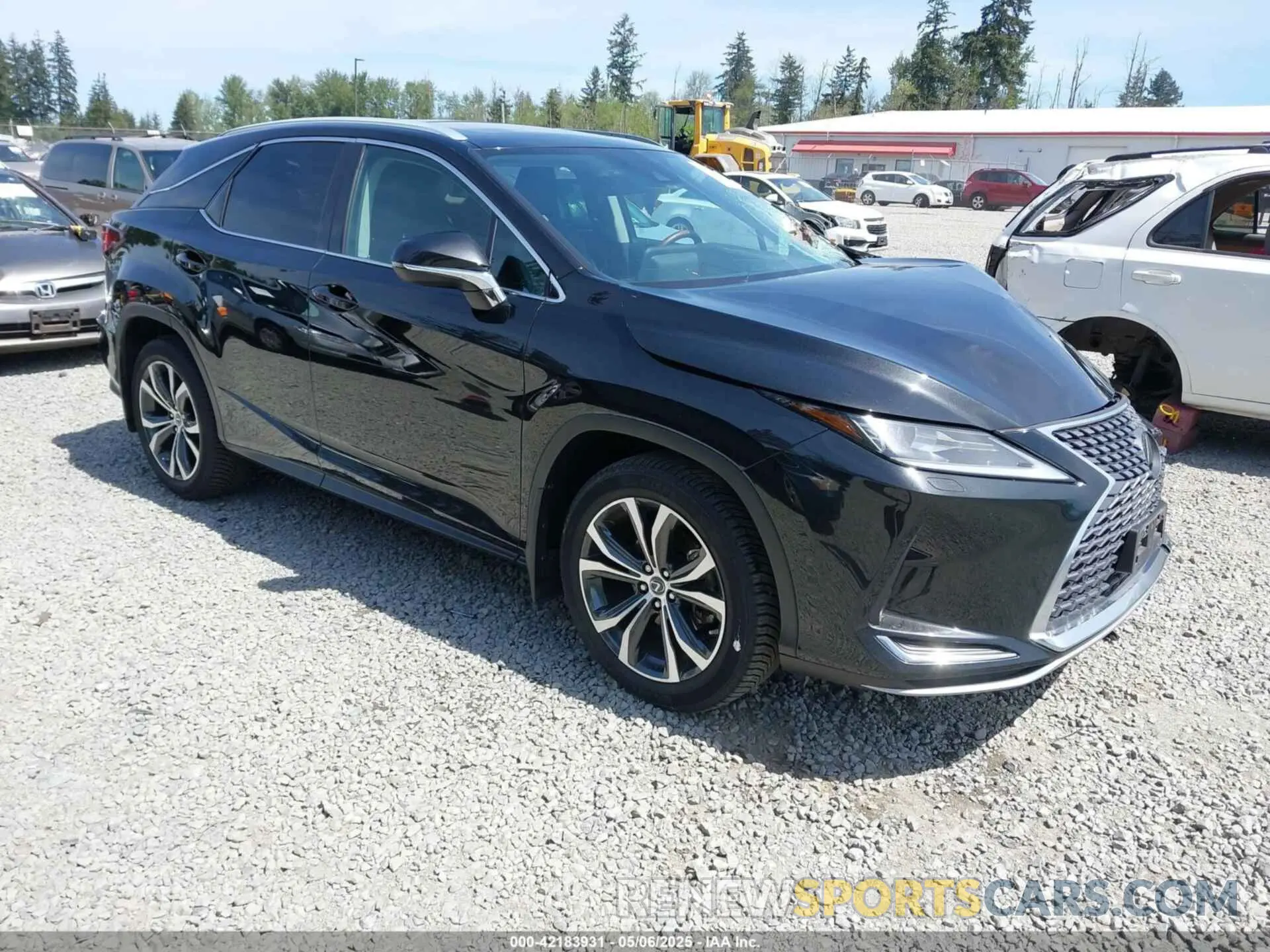 1 Photograph of a damaged car 2T2HZMDA8LC236999 LEXUS RX 350 2020