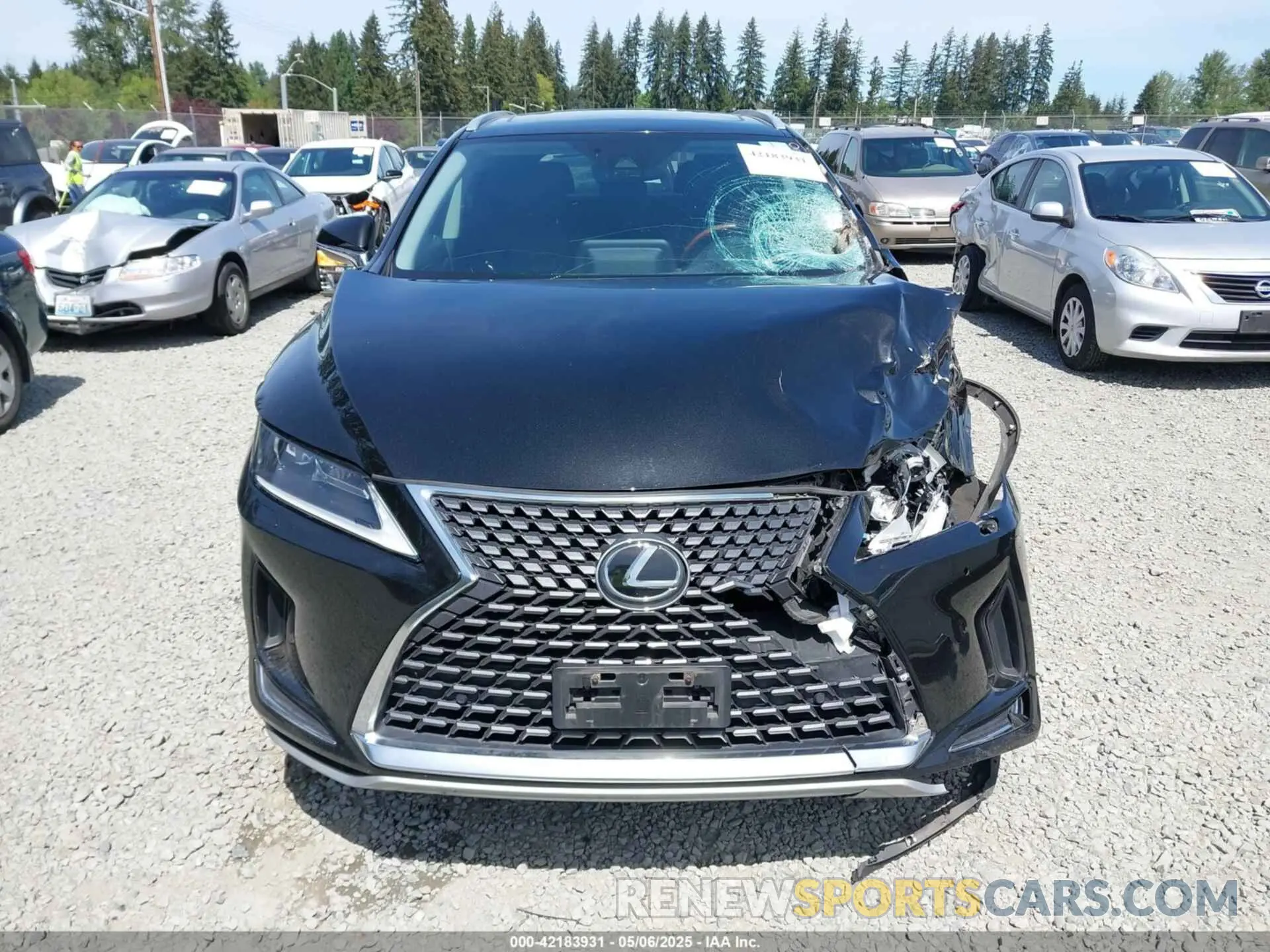 12 Photograph of a damaged car 2T2HZMDA8LC236999 LEXUS RX 350 2020