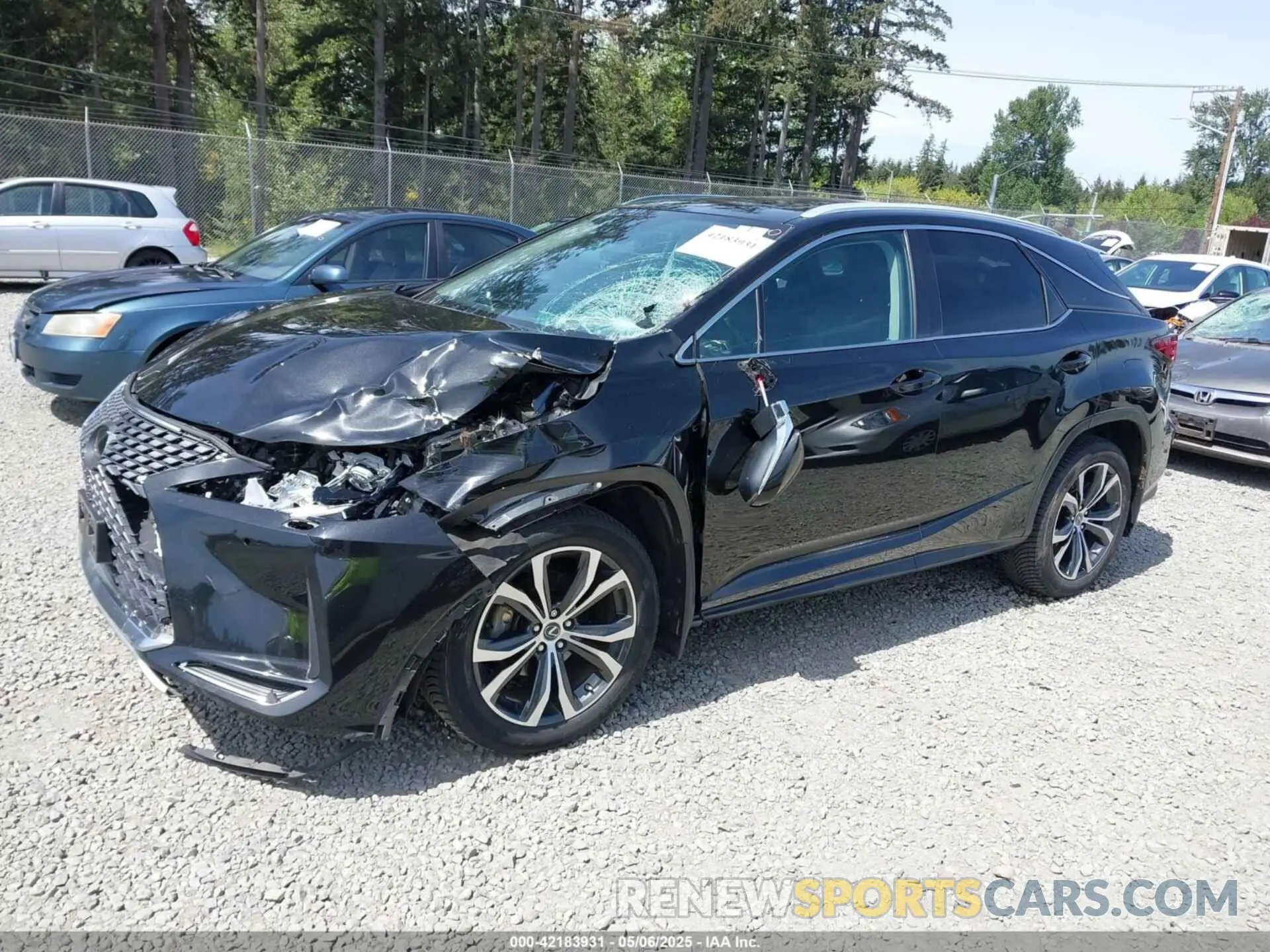 14 Photograph of a damaged car 2T2HZMDA8LC236999 LEXUS RX 350 2020