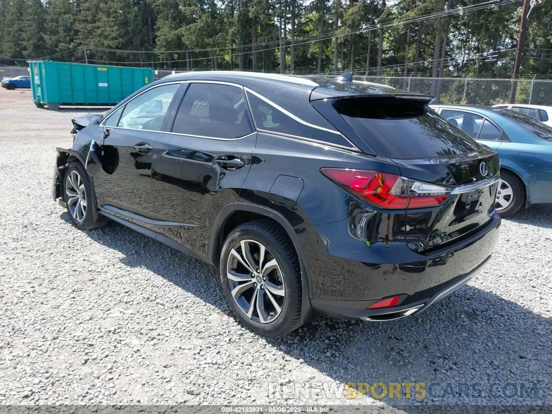 3 Photograph of a damaged car 2T2HZMDA8LC236999 LEXUS RX 350 2020